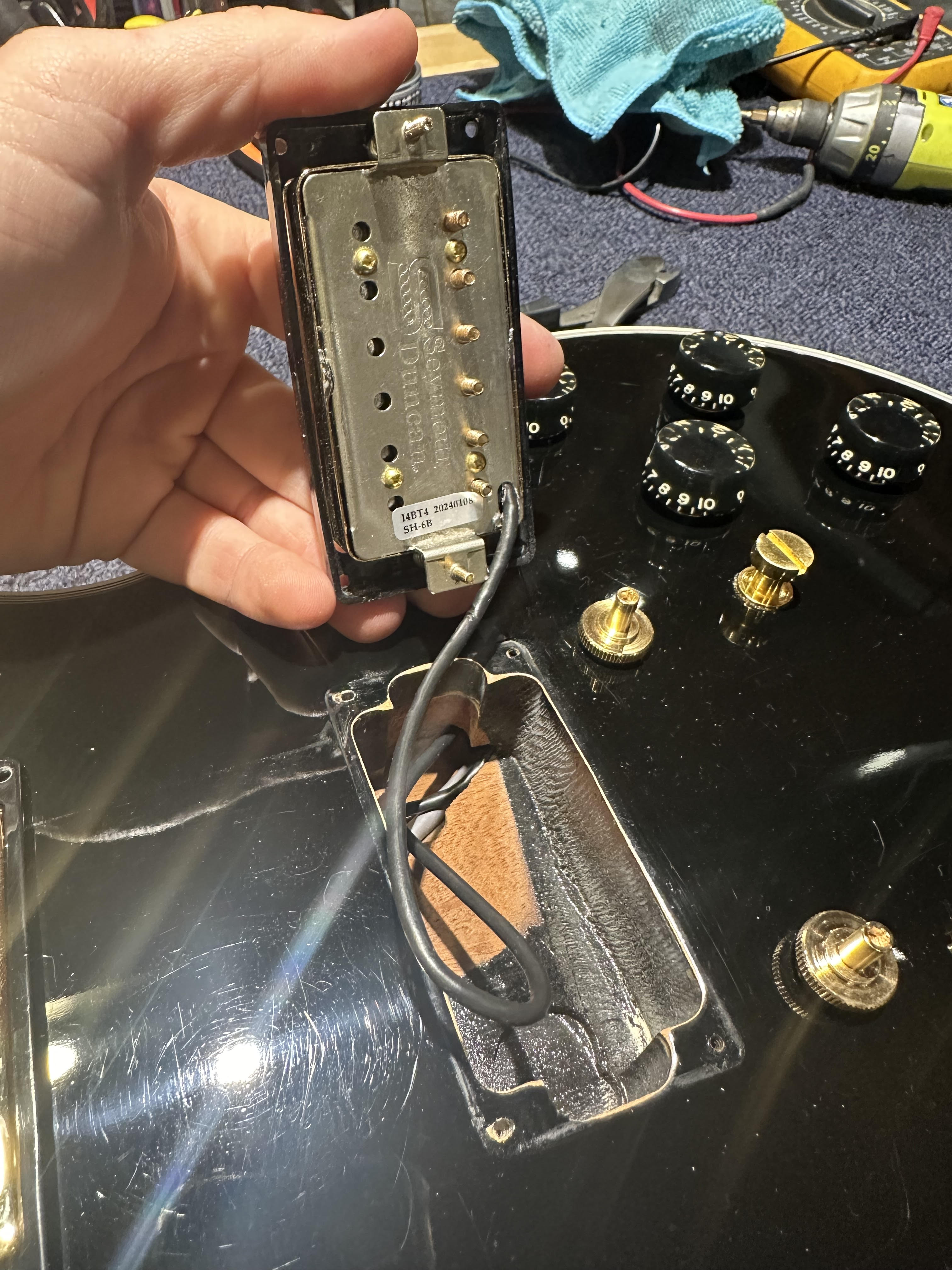 Gibson Les Paul Custom Ebony 1979 Electric Guitars / Solid Body