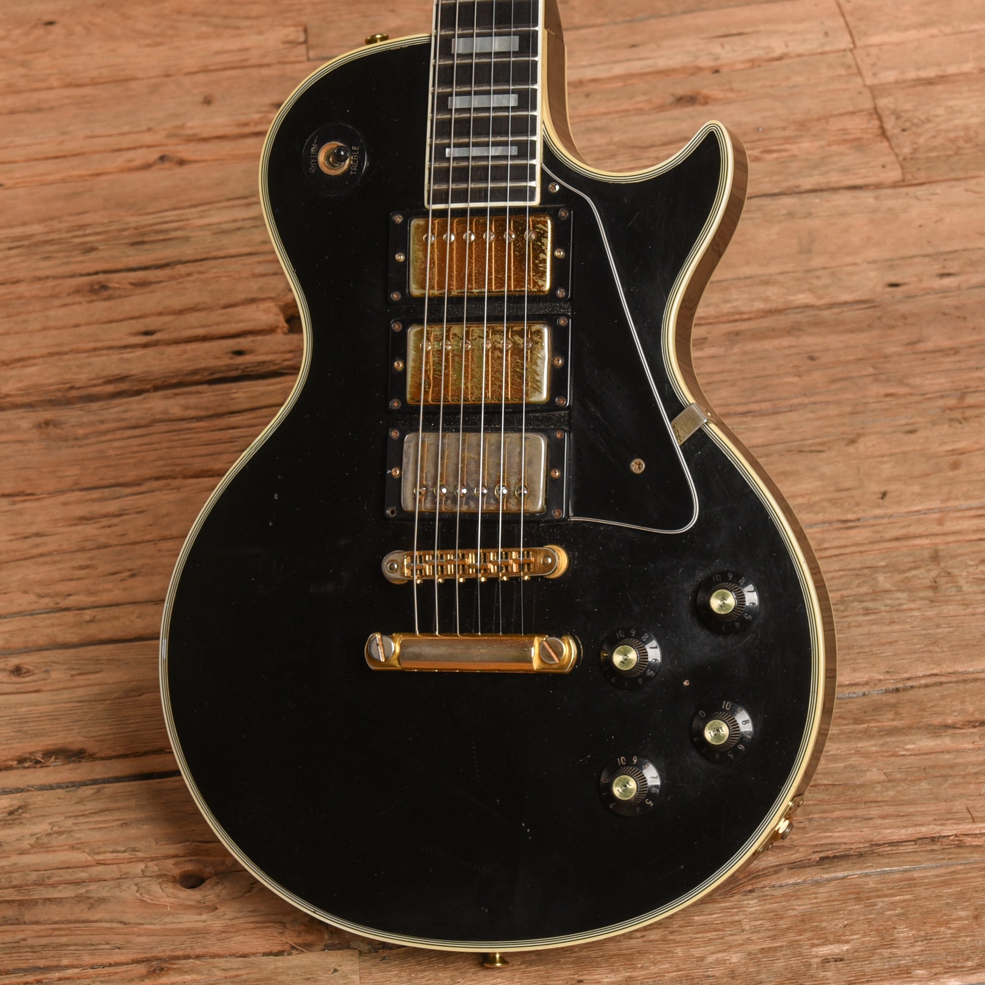 Gibson Les Paul Custom Ebony 1979 Electric Guitars / Solid Body