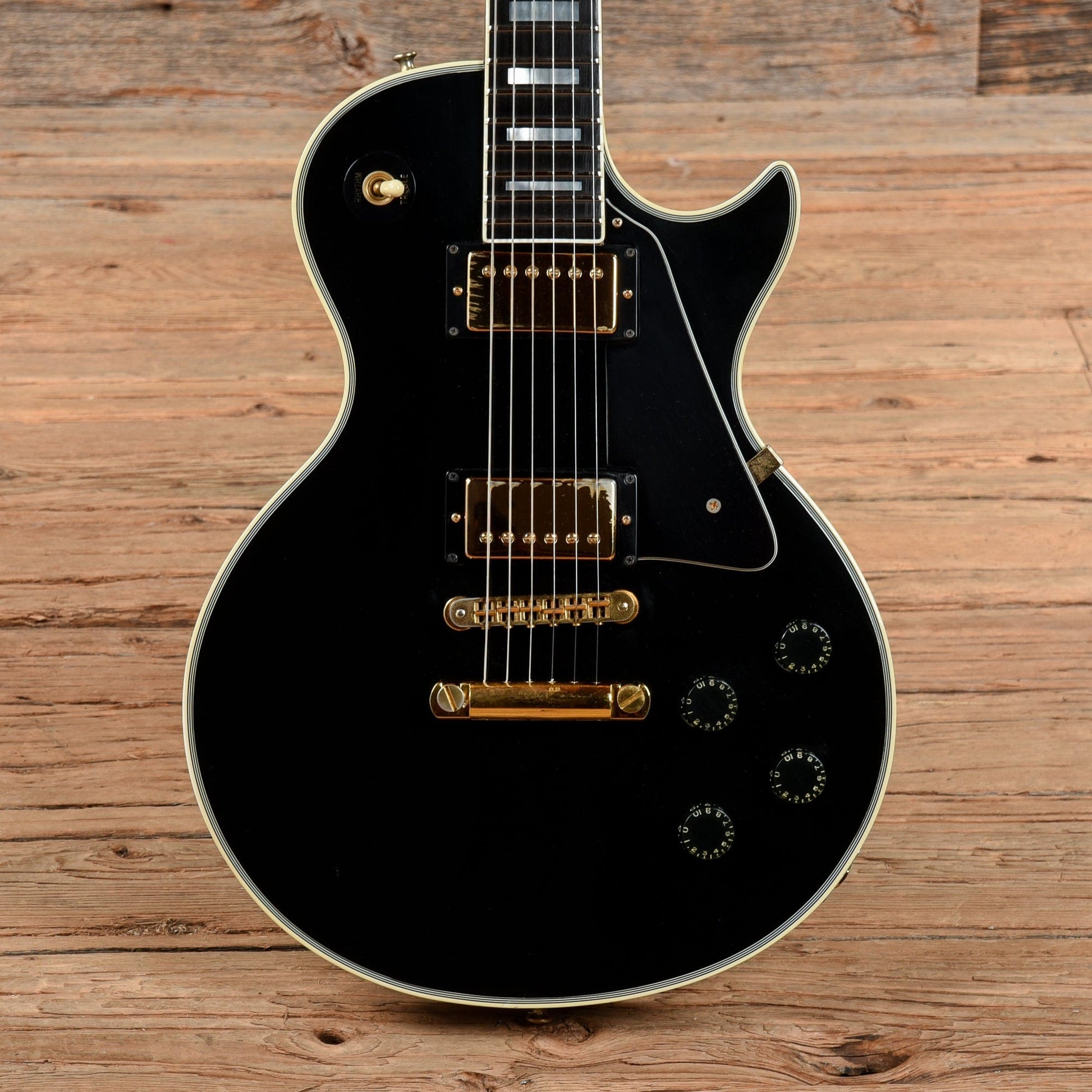 Gibson Les Paul Custom Ebony 1979 Electric Guitars / Solid Body