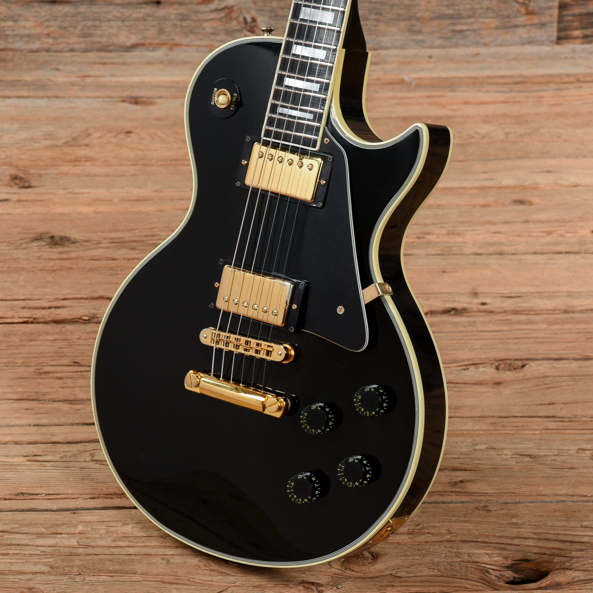 Gibson Les Paul Custom Ebony 1979 Electric Guitars / Solid Body
