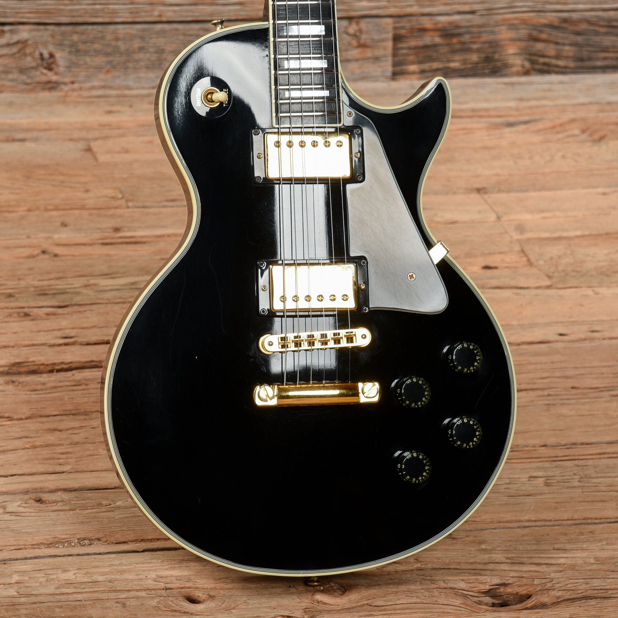 Gibson Les Paul Custom Ebony 1979 Electric Guitars / Solid Body