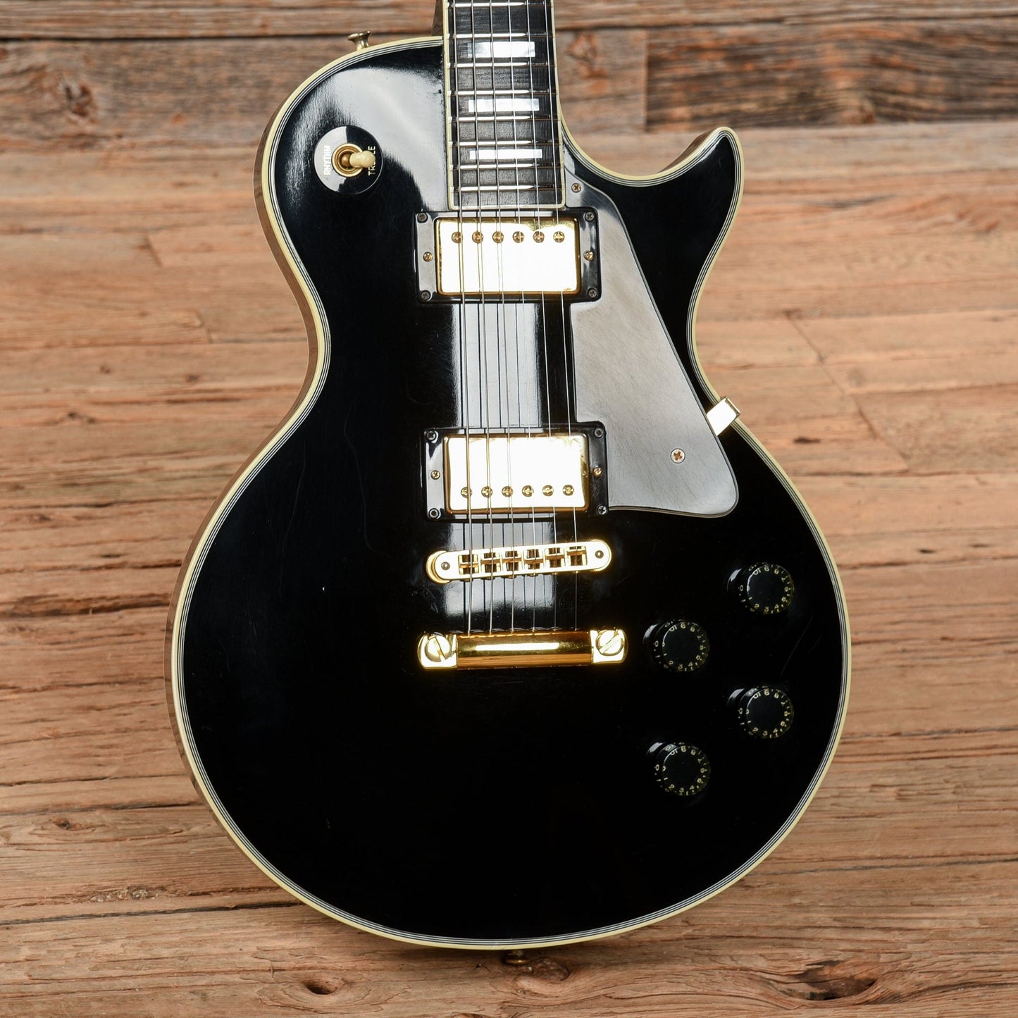 Gibson Les Paul Custom Ebony 1979 Electric Guitars / Solid Body