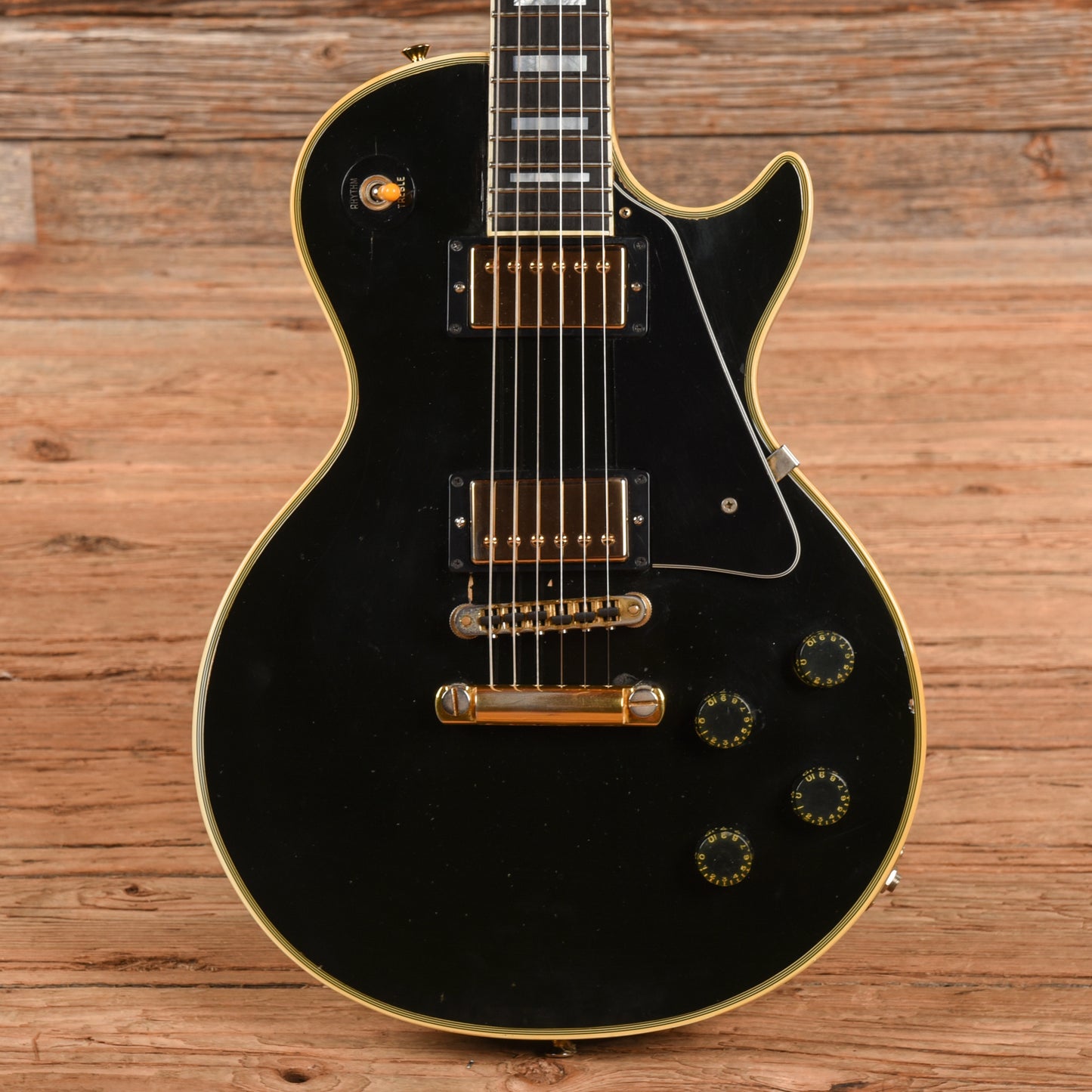 Gibson Les Paul Custom Ebony 1980 Electric Guitars / Solid Body