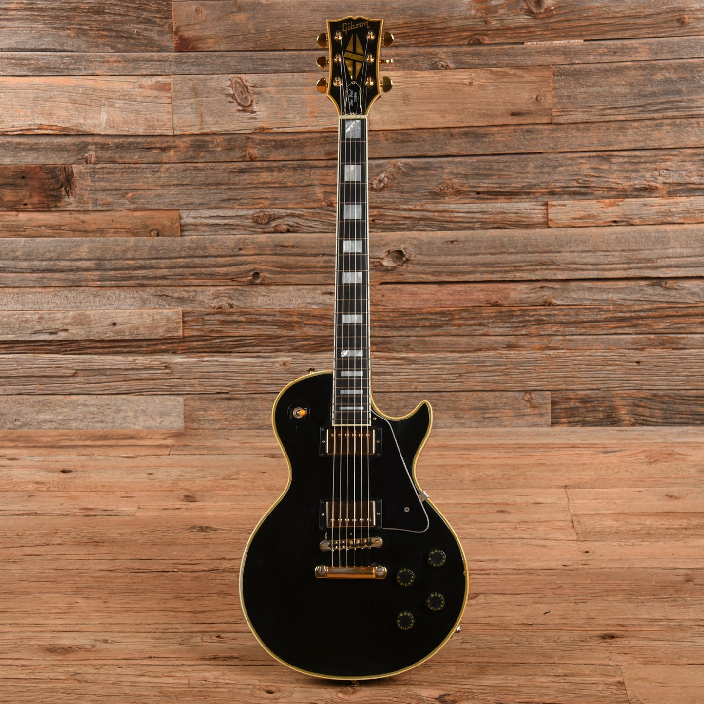 Gibson Les Paul Custom Ebony 1980 Electric Guitars / Solid Body