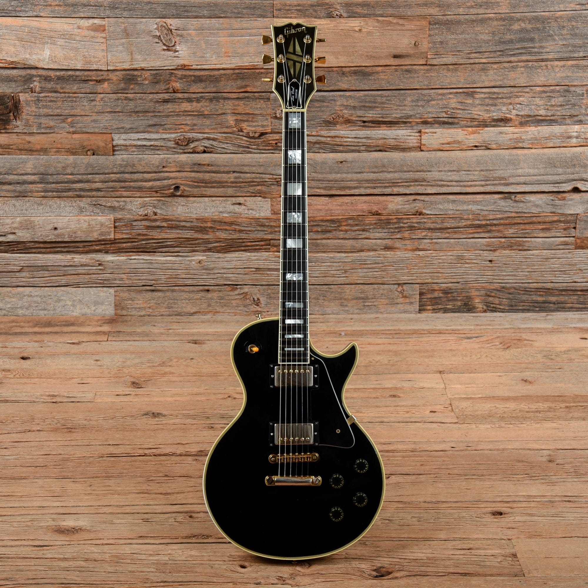 Gibson Les Paul Custom Ebony 1980 Electric Guitars / Solid Body