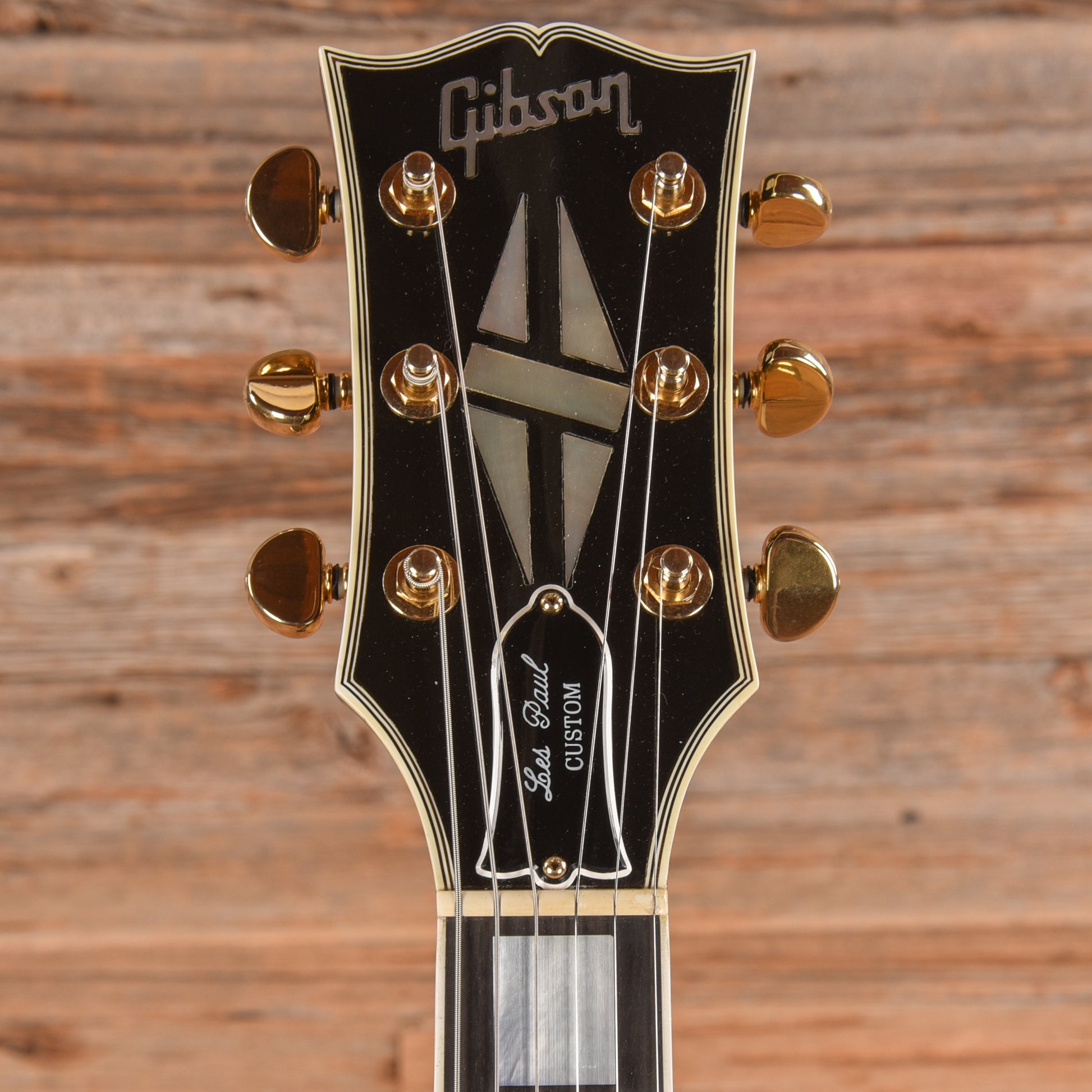 Gibson Les Paul Custom Ebony 1991 Electric Guitars / Solid Body