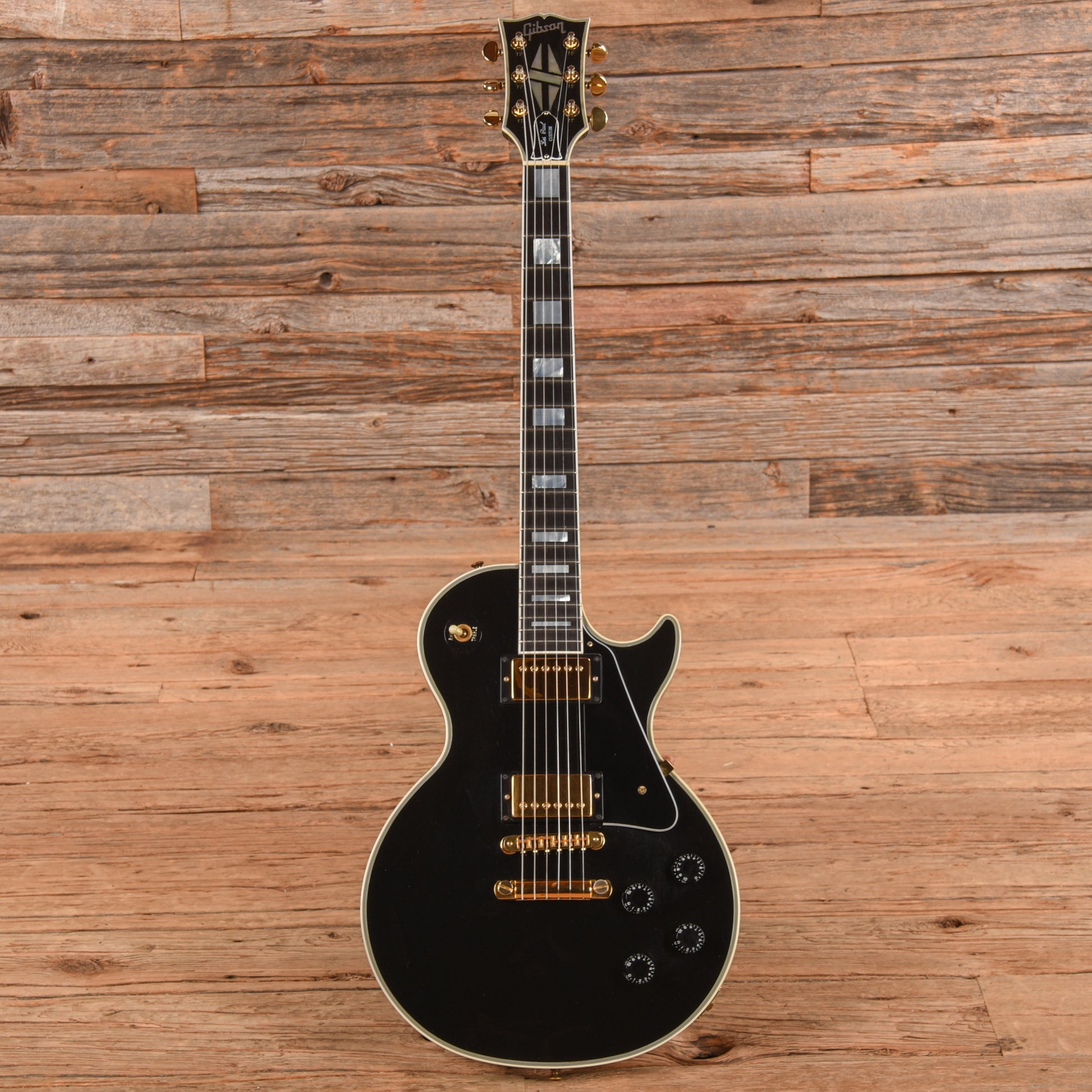 Gibson Les Paul Custom Ebony 1991 Electric Guitars / Solid Body