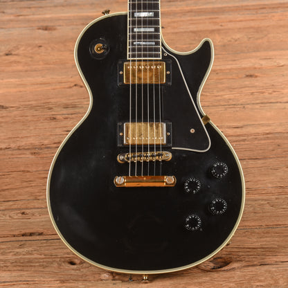 Gibson Les Paul Custom Ebony 2001 Electric Guitars / Solid Body
