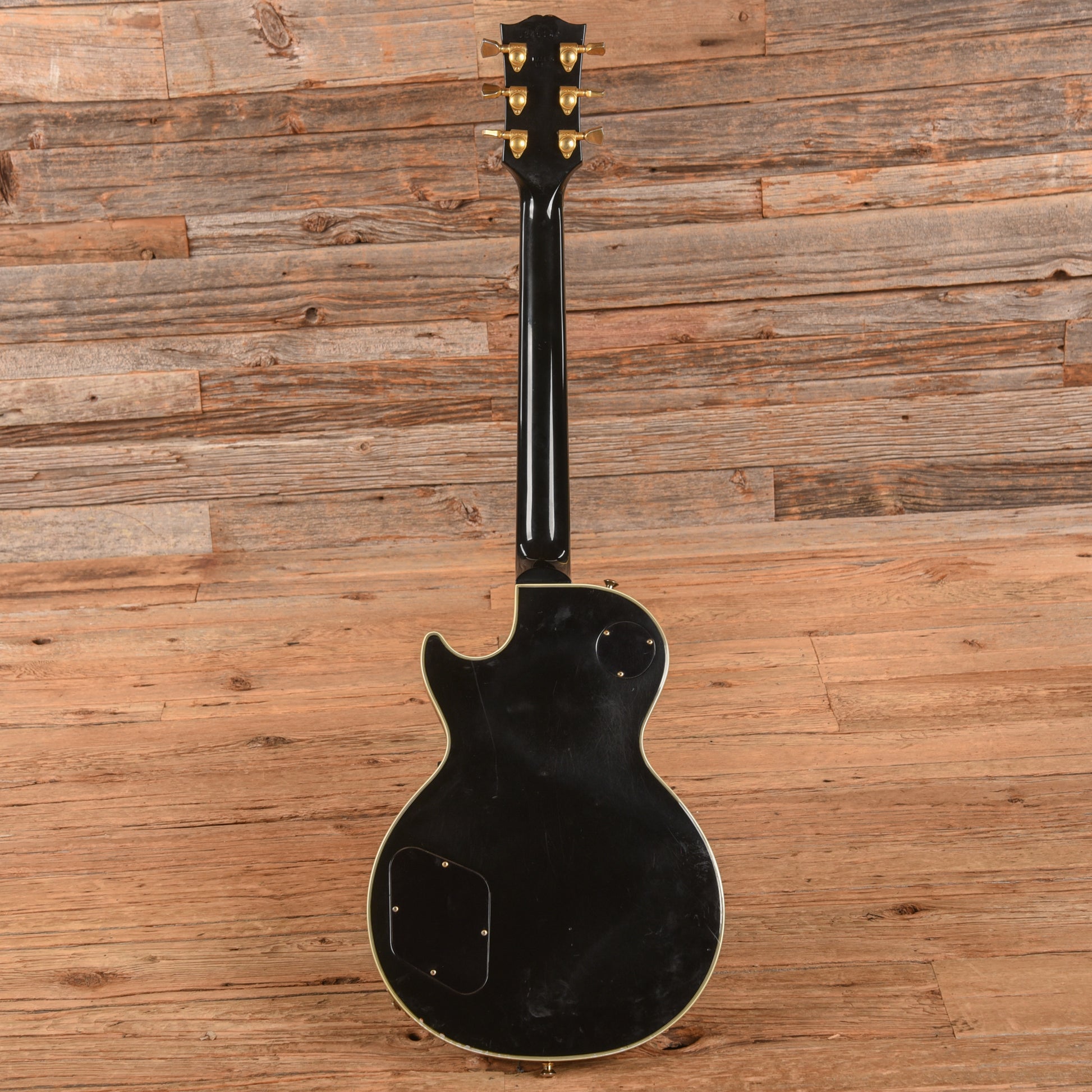 Gibson Les Paul Custom Ebony 2001 Electric Guitars / Solid Body