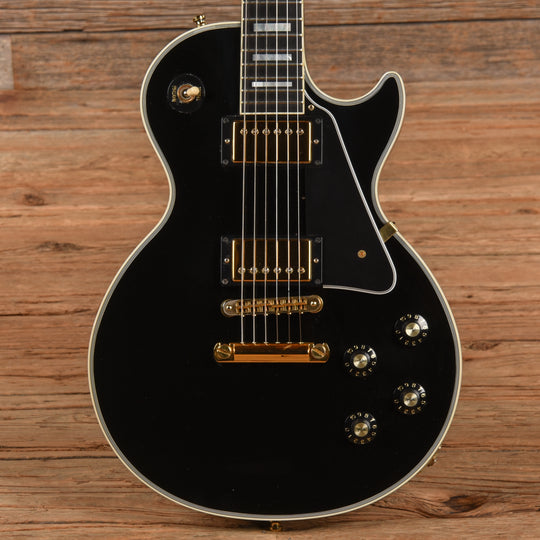 Gibson Les Paul Custom Ebony 2008 Electric Guitars / Solid Body