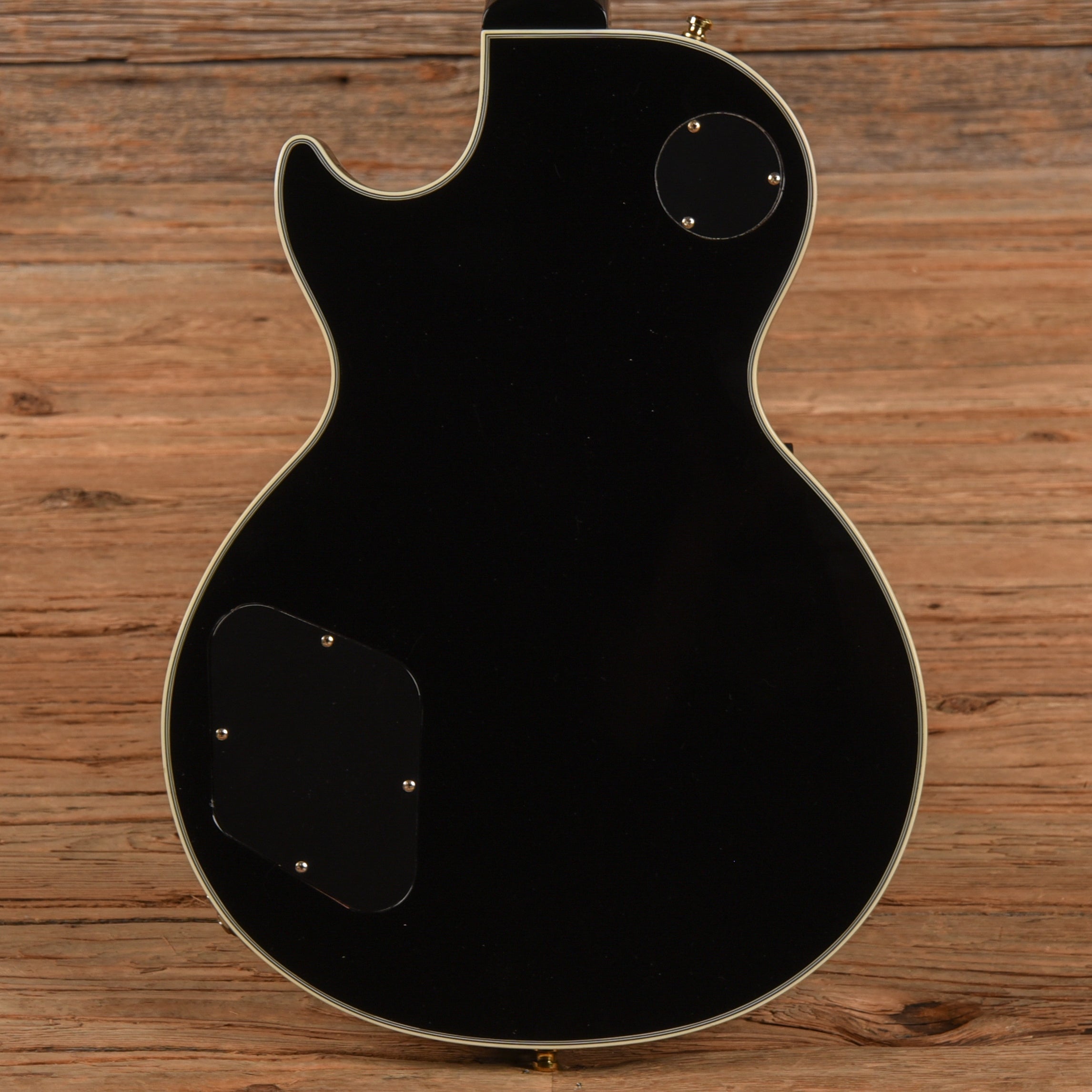 Gibson Les Paul Custom Ebony 2008 Electric Guitars / Solid Body