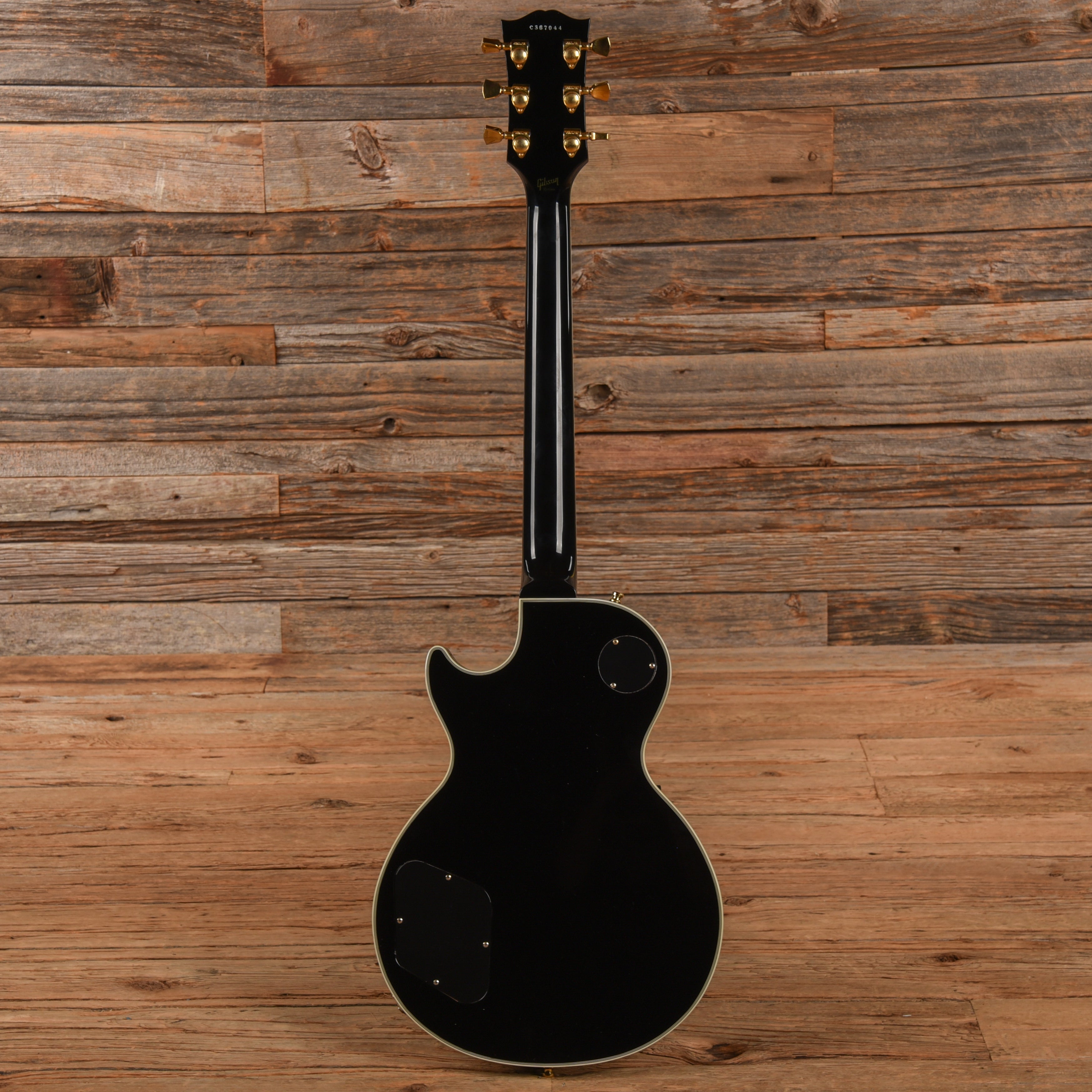 Gibson Les Paul Custom Ebony 2008 Electric Guitars / Solid Body