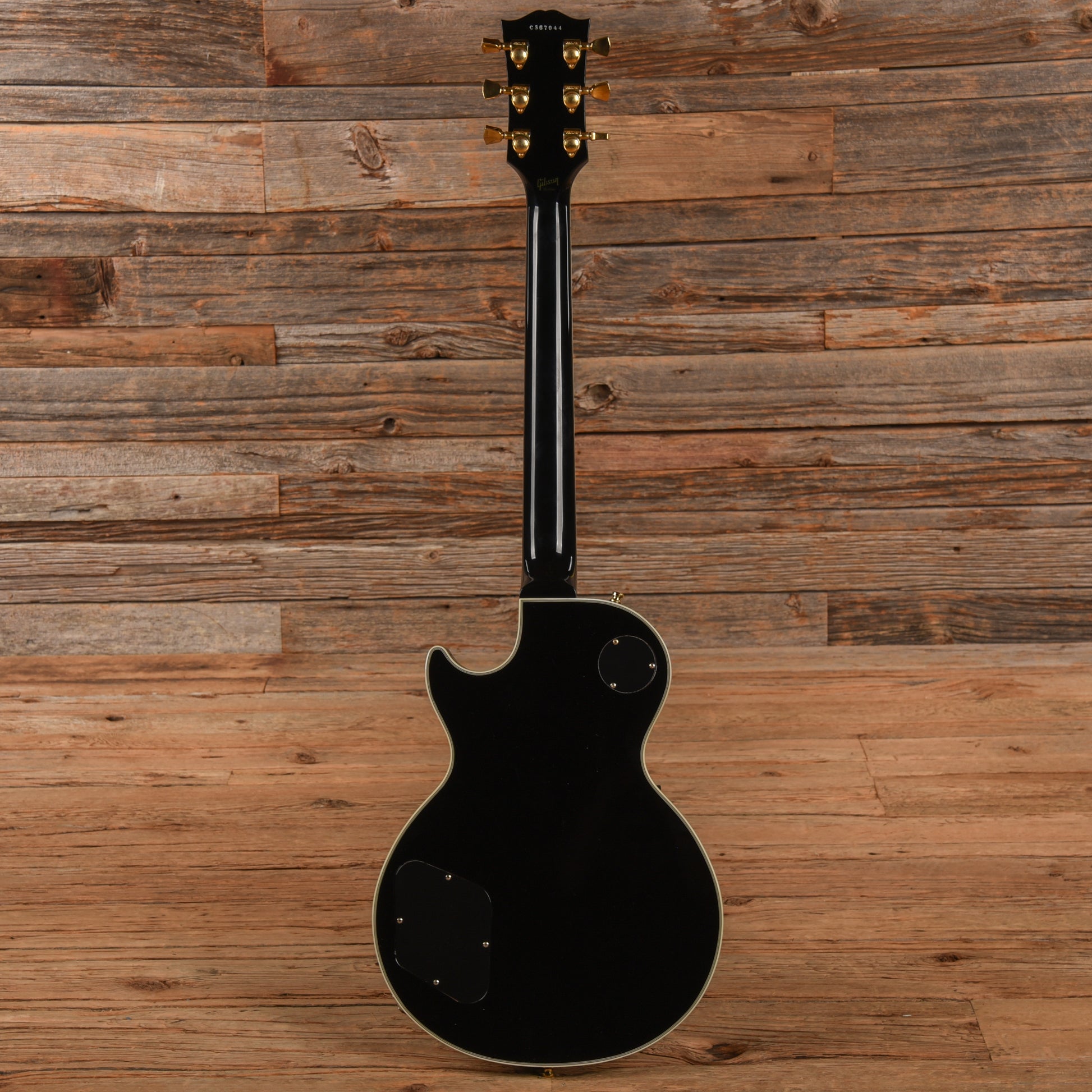 Gibson Les Paul Custom Ebony 2008 Electric Guitars / Solid Body