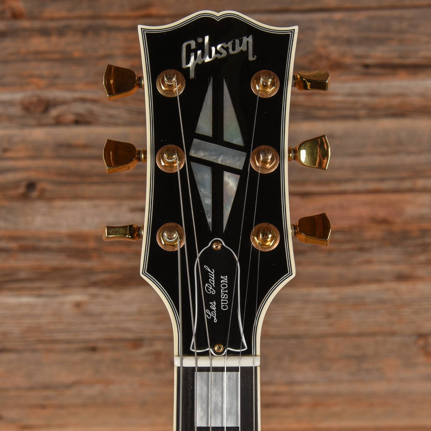 Gibson Les Paul Custom Ebony 2008 Electric Guitars / Solid Body
