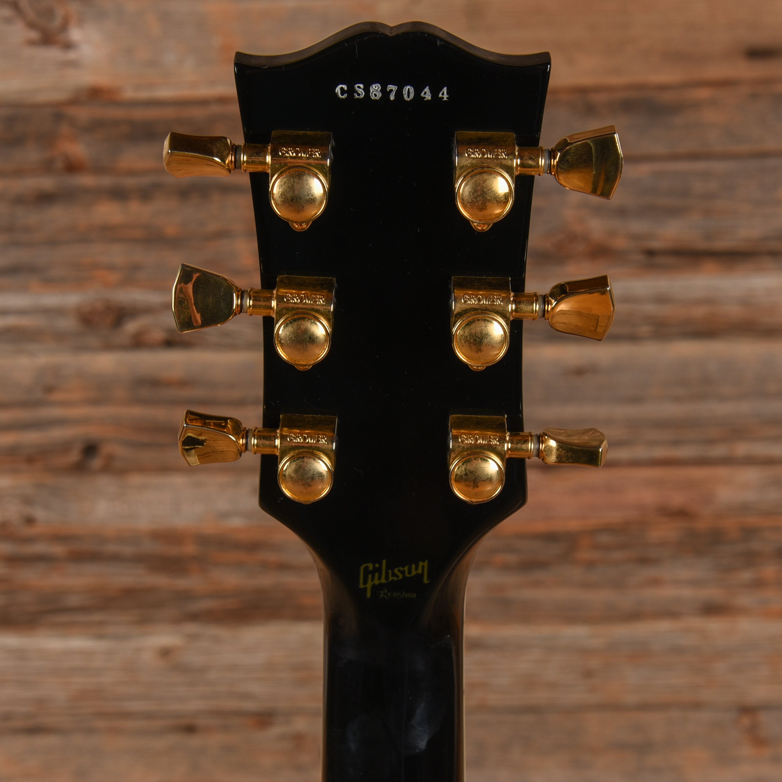 Gibson Les Paul Custom Ebony 2008 Electric Guitars / Solid Body