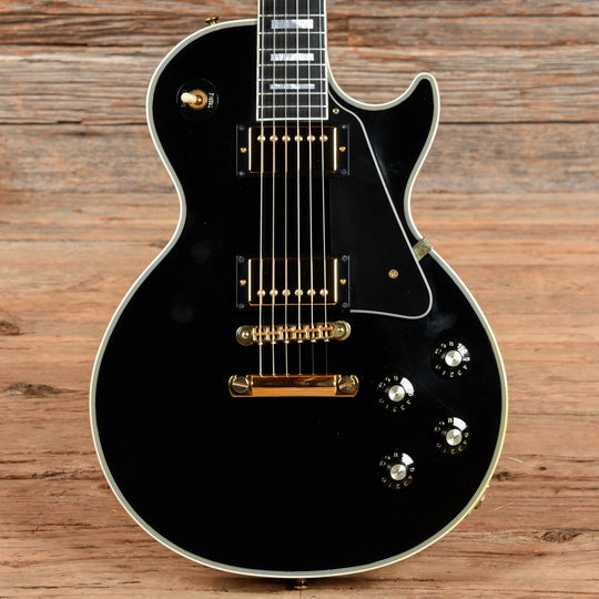 Gibson Les Paul Custom Ebony 2016 Electric Guitars / Solid Body