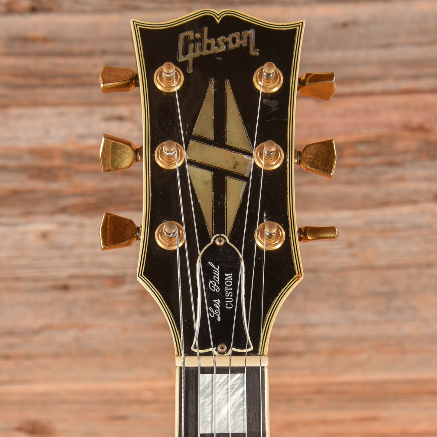Gibson Les Paul Custom Ebony Refin 1990 Electric Guitars / Solid Body