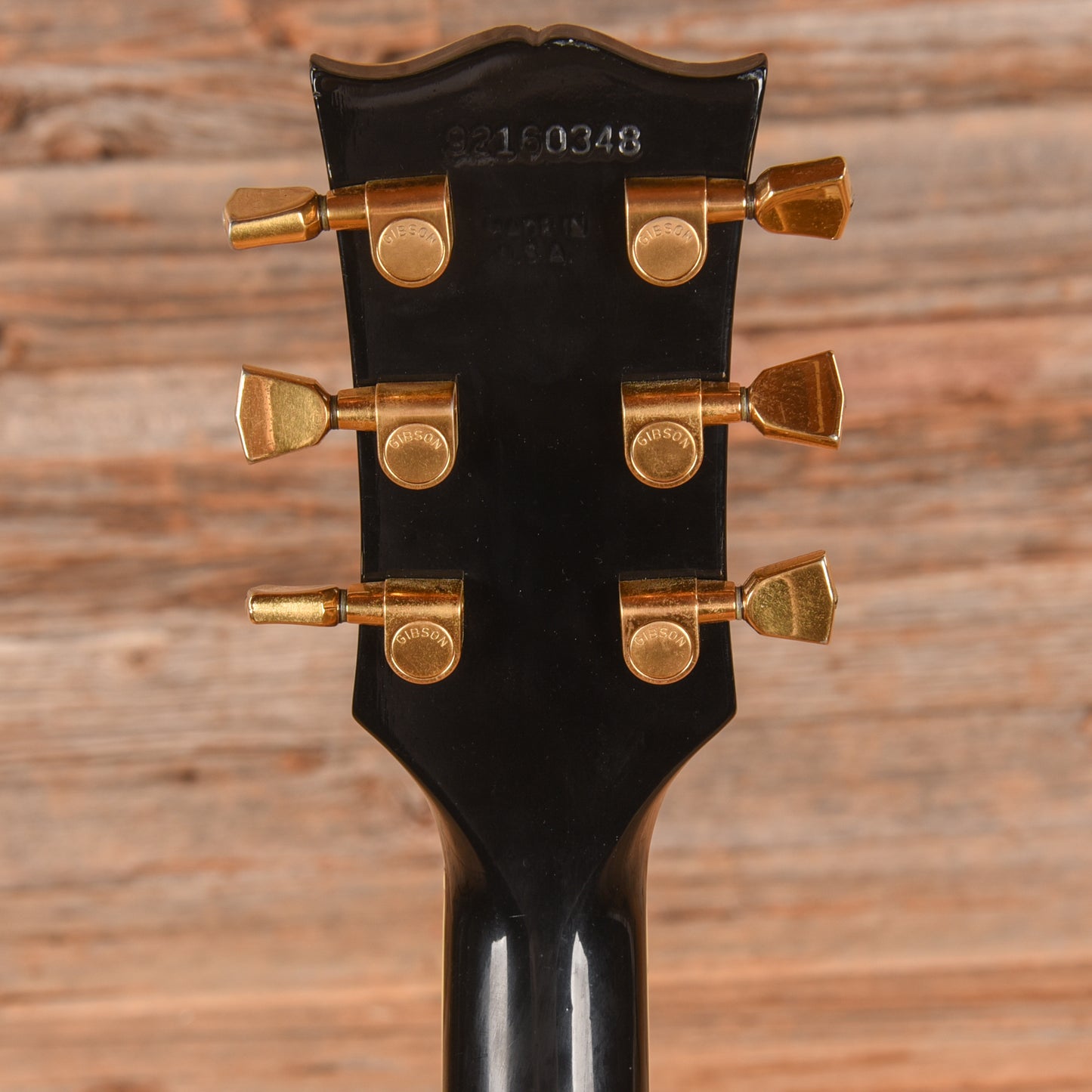 Gibson Les Paul Custom Ebony Refin 1990 Electric Guitars / Solid Body