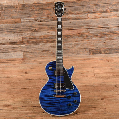 Gibson Les Paul Custom Figured Blue 2024 Electric Guitars / Solid Body