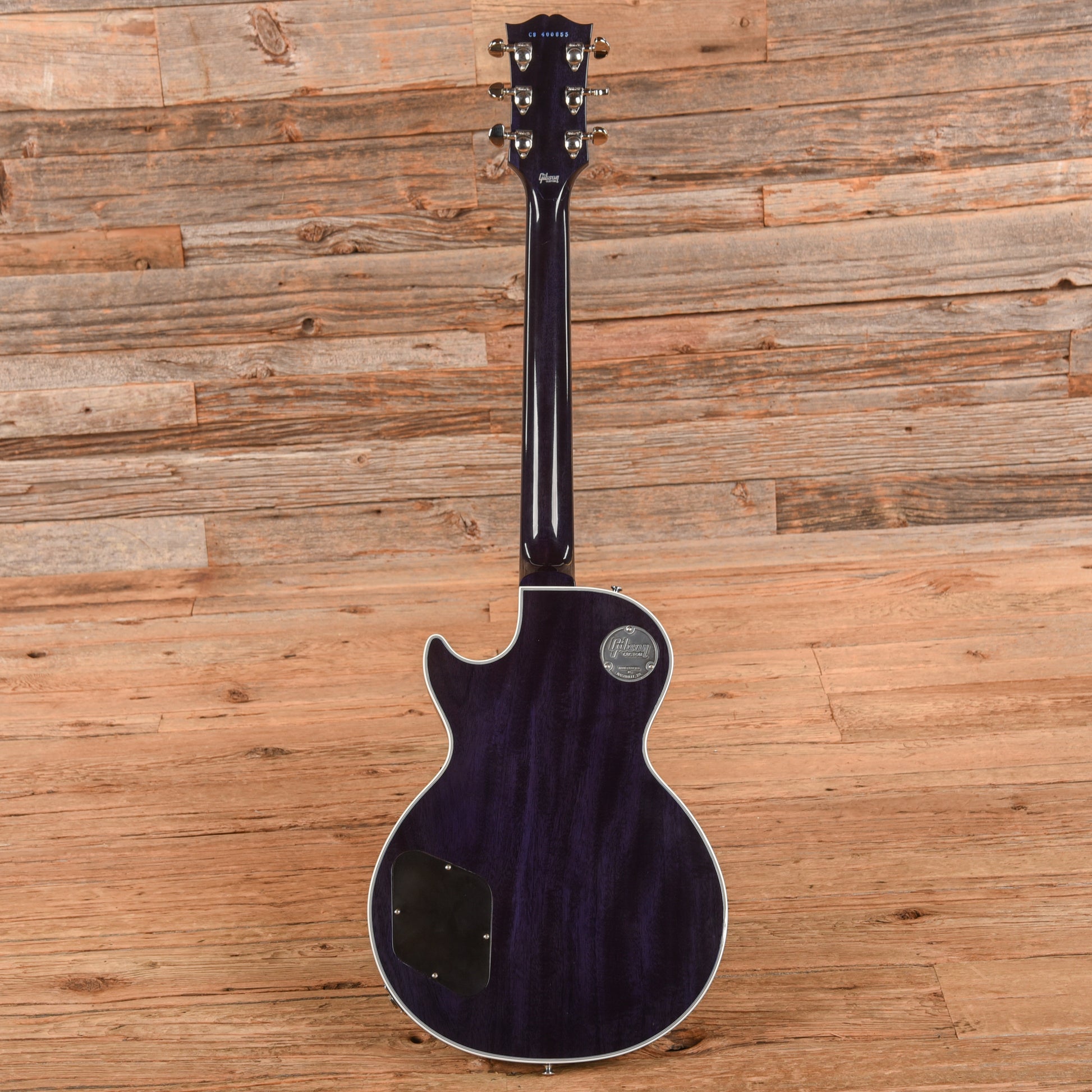 Gibson Les Paul Custom Figured Blue 2024 Electric Guitars / Solid Body