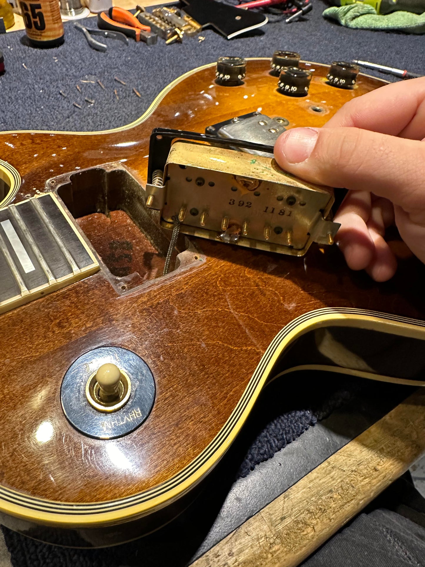 Gibson Les Paul Custom Honey Burst 1982 Electric Guitars / Solid Body