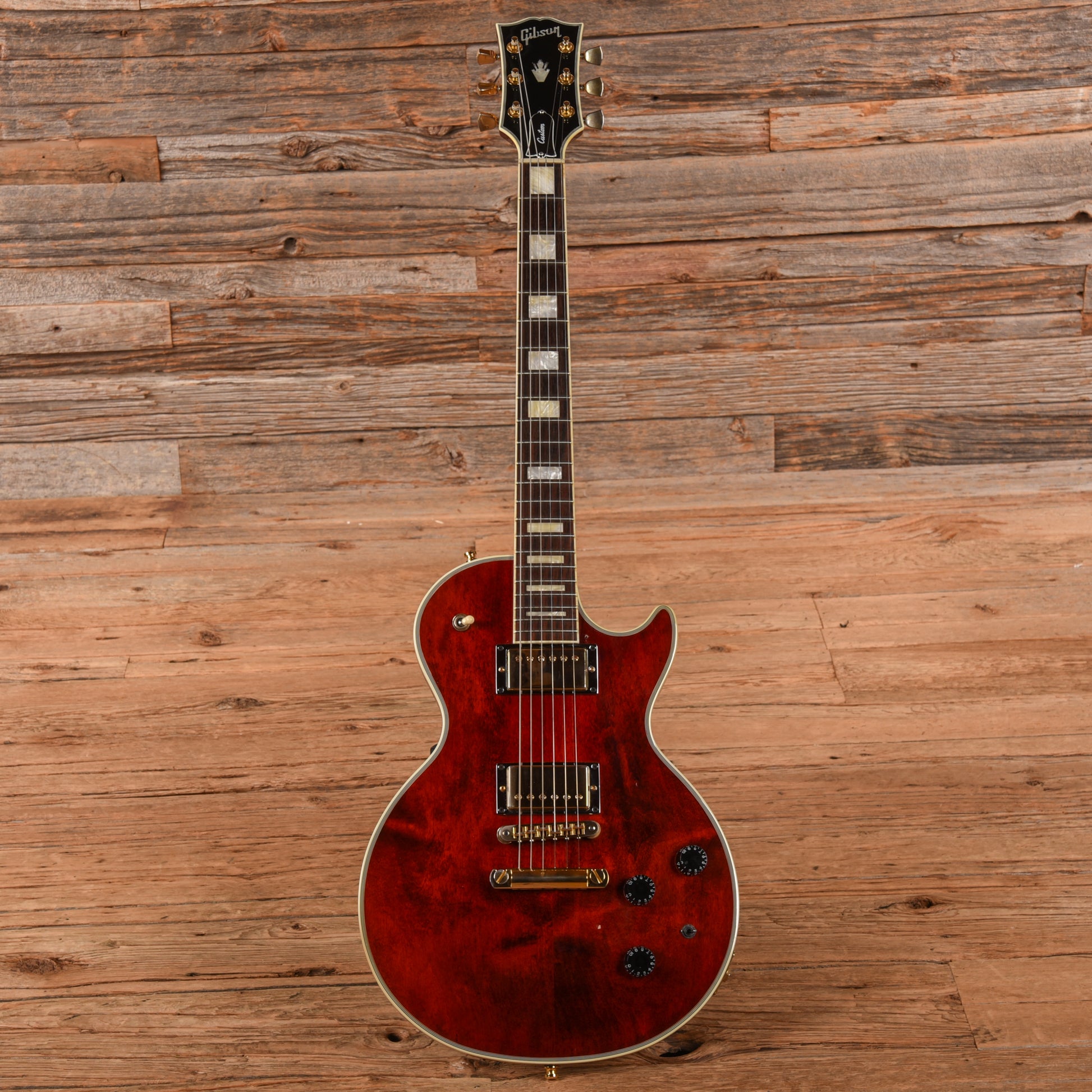 Gibson Les Paul Custom Lite Wine Red 2014 Electric Guitars / Solid Body