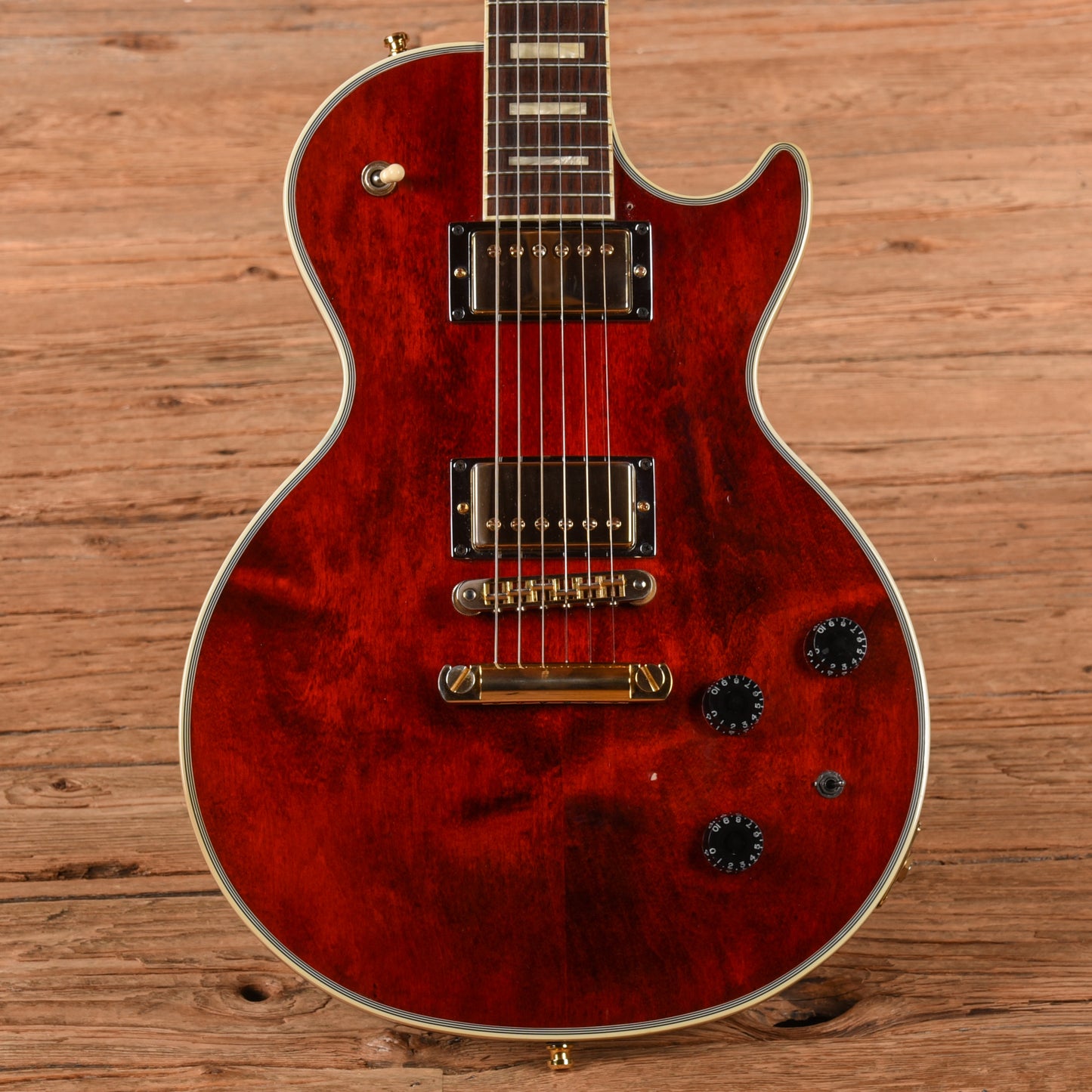 Gibson Les Paul Custom Lite Wine Red 2014 Electric Guitars / Solid Body