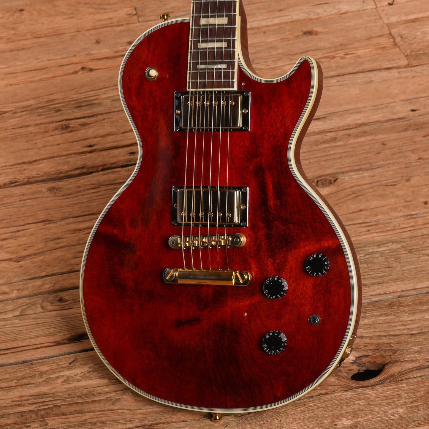 Gibson Les Paul Custom Lite Wine Red 2014 Electric Guitars / Solid Body