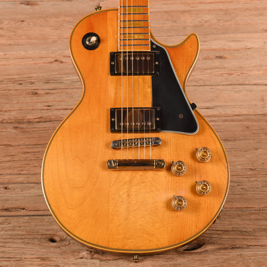 Gibson Les Paul Custom Natural 1978 Electric Guitars / Solid Body