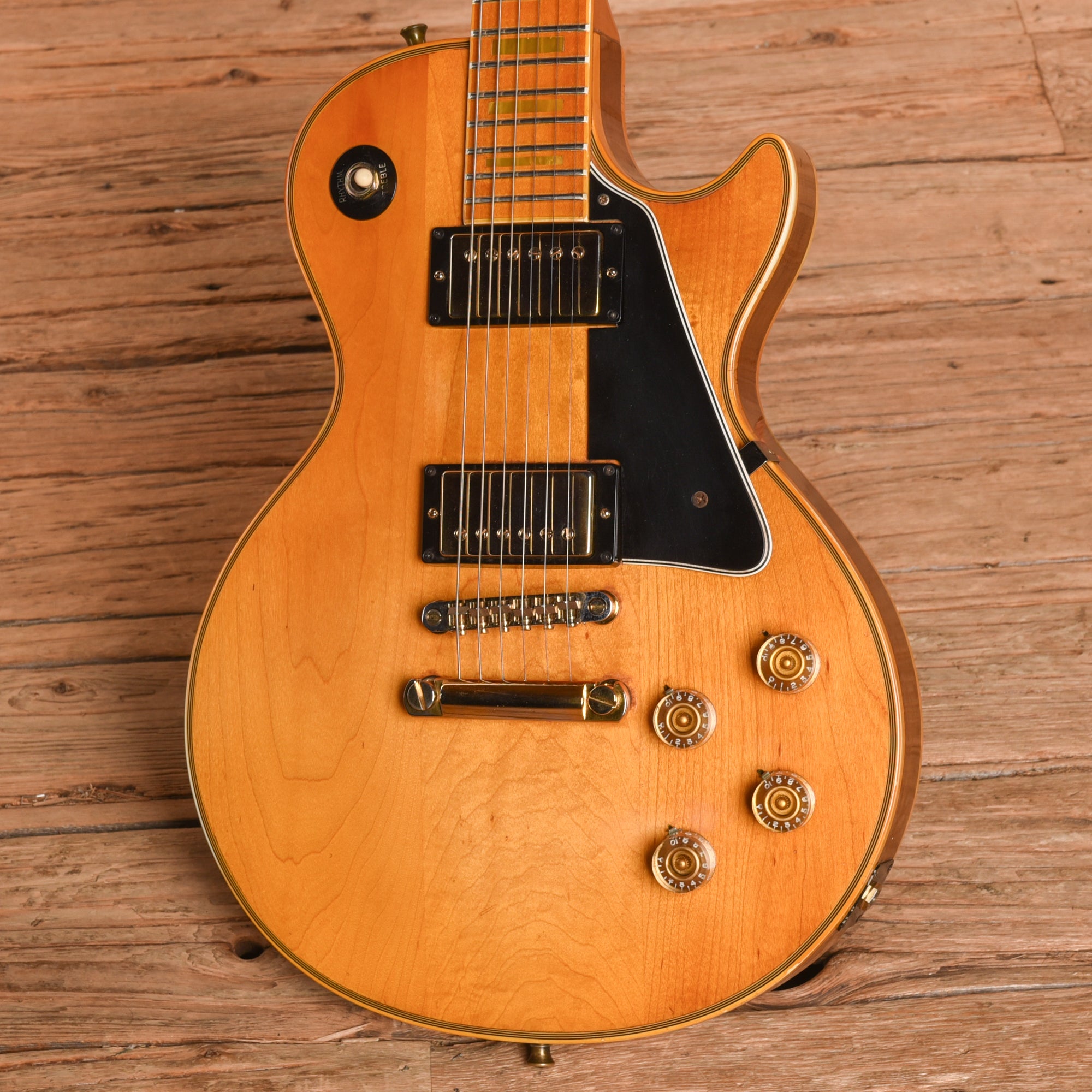 Gibson Les Paul Custom Natural 1978 Electric Guitars / Solid Body