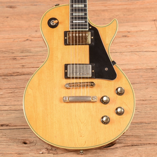 Gibson Les Paul Custom Natural 1979 Electric Guitars / Solid Body