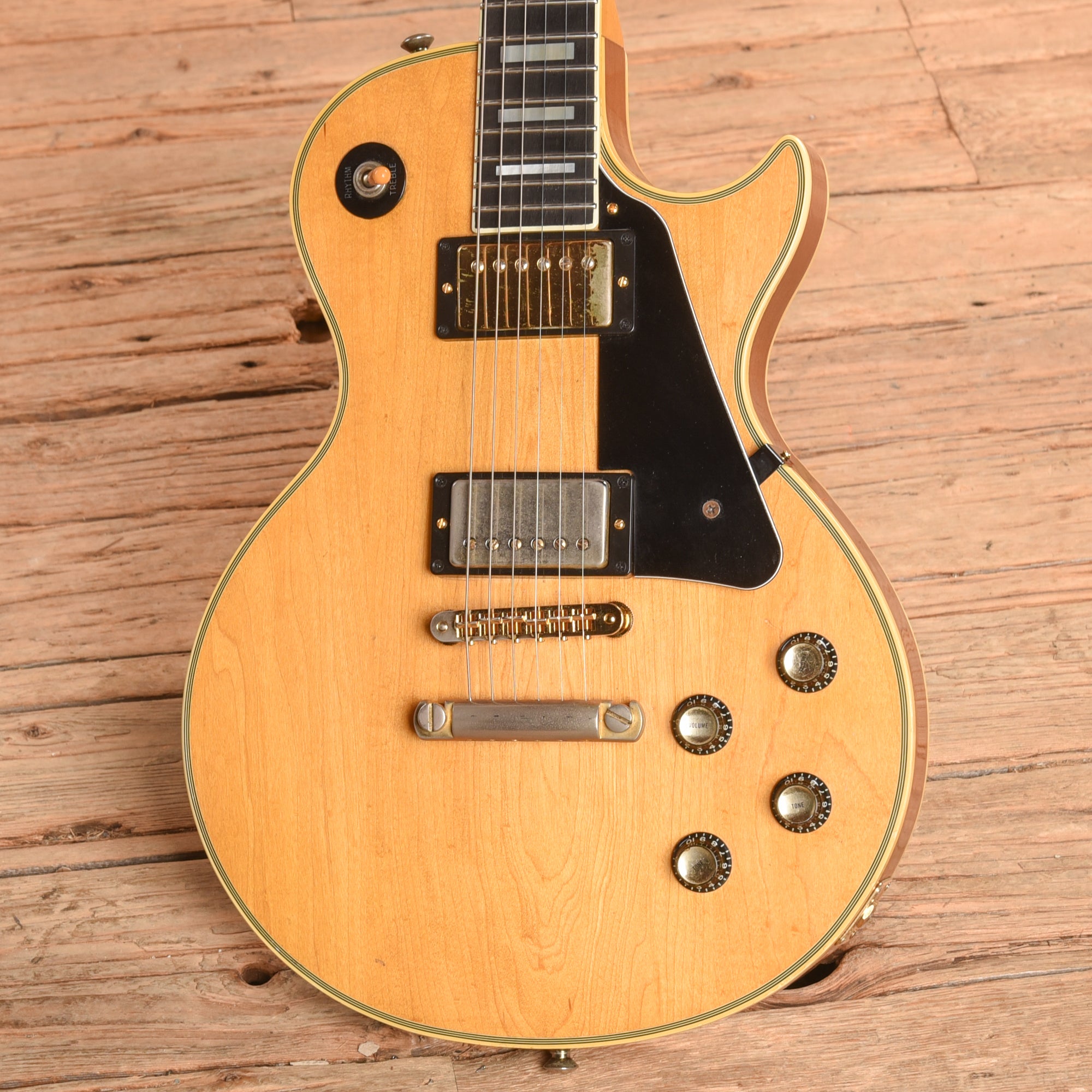 Gibson Les Paul Custom Natural 1979 Electric Guitars / Solid Body