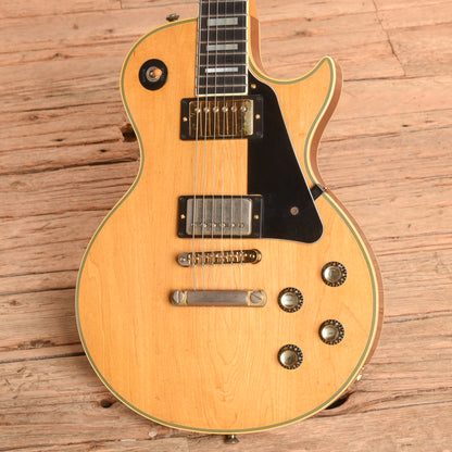 Gibson Les Paul Custom Natural 1979 Electric Guitars / Solid Body