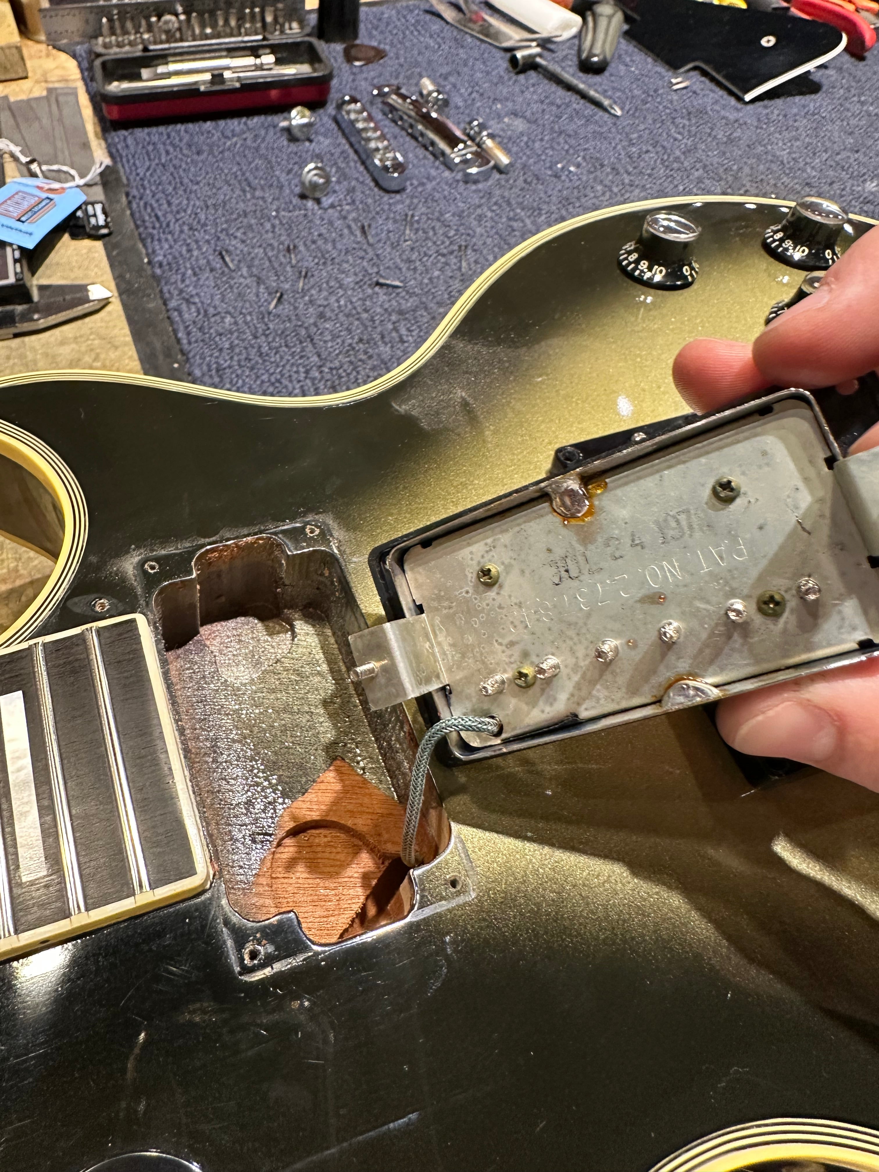 Gibson Les Paul Custom Silverburst 1978 Electric Guitars / Solid Body