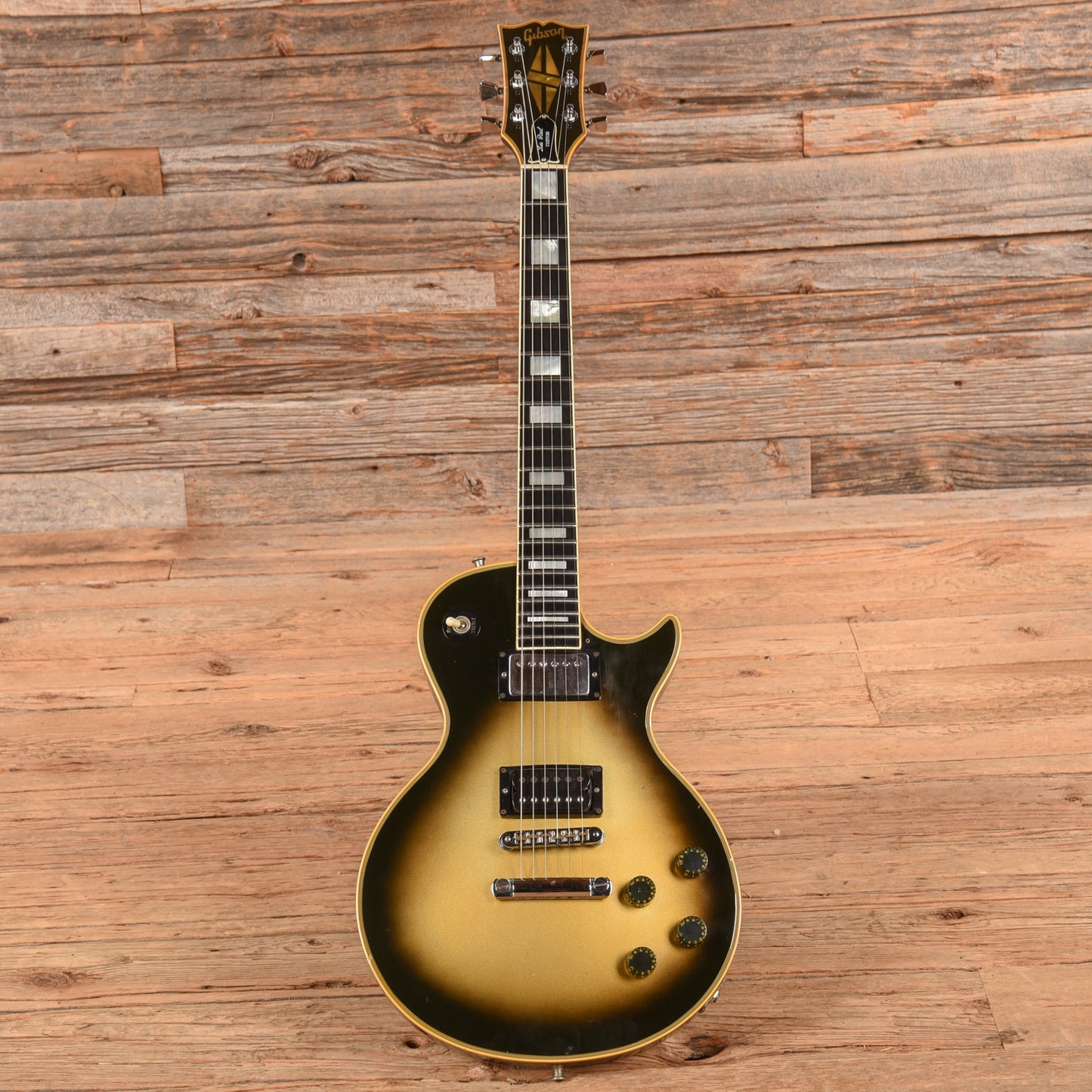 Gibson Les Paul Custom Silverburst 1978 Electric Guitars / Solid Body