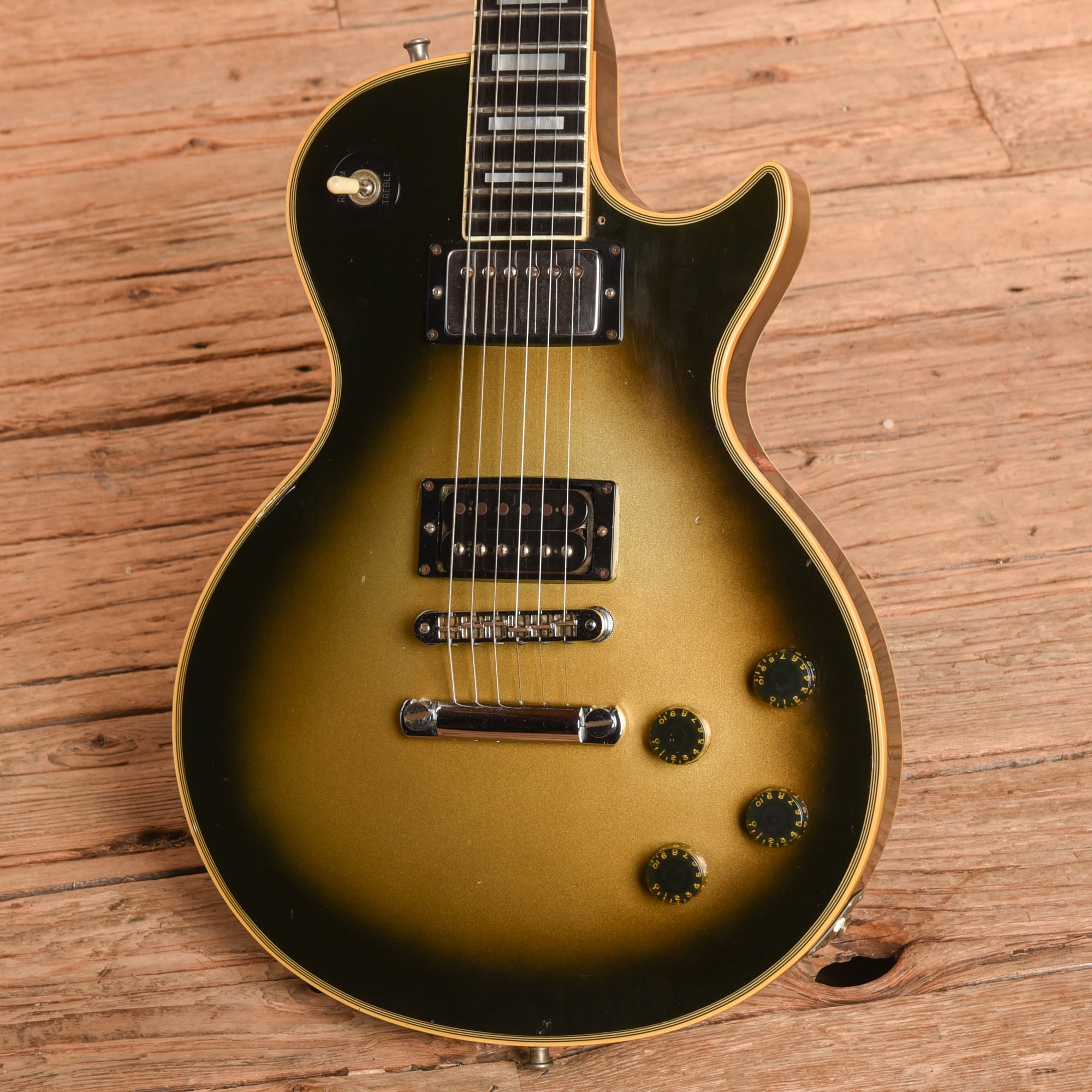 Gibson Les Paul Custom Silverburst 1978 Electric Guitars / Solid Body