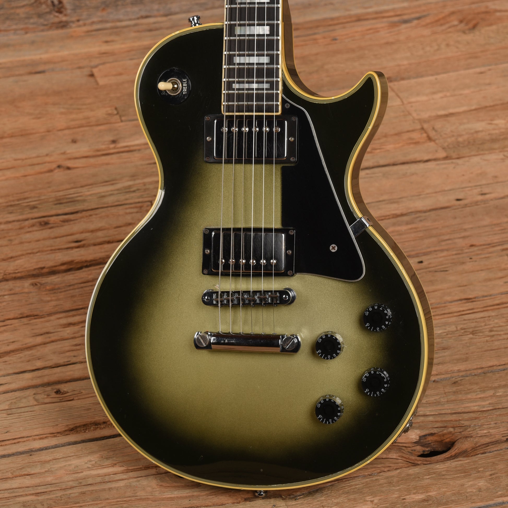 Gibson Les Paul Custom Silverburst 1979 Electric Guitars / Solid Body
