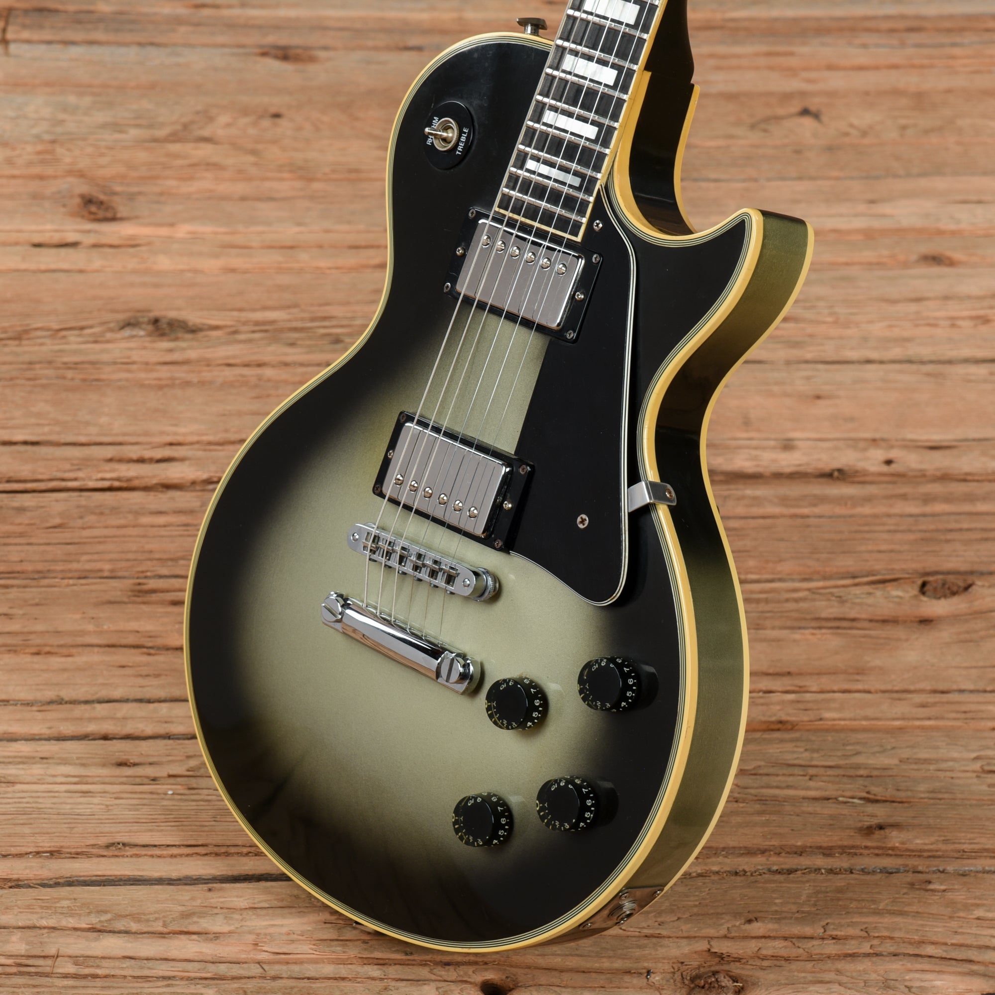 Gibson Les Paul Custom Silverburst 1981 Electric Guitars / Solid Body