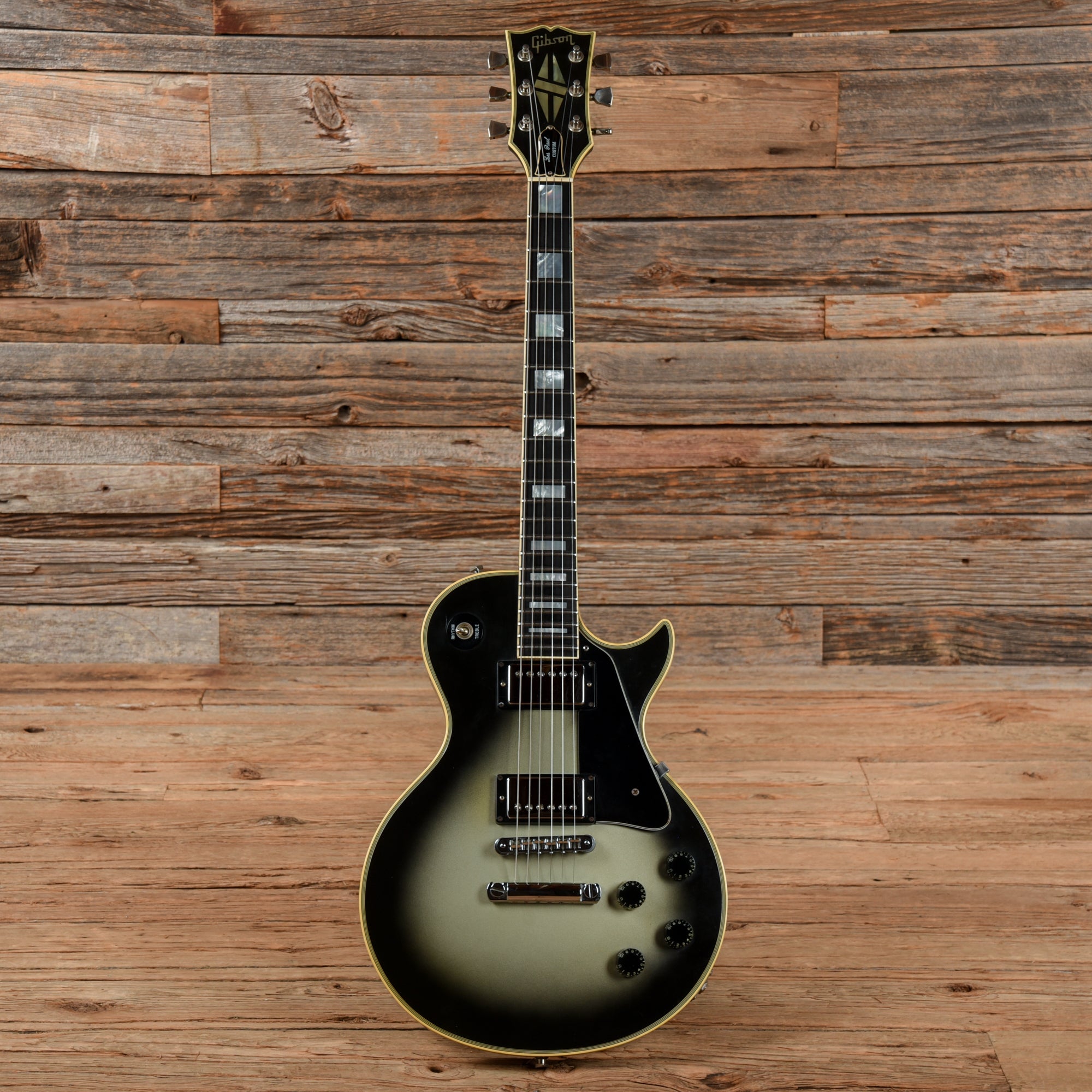 Gibson Les Paul Custom Silverburst 1981 Electric Guitars / Solid Body