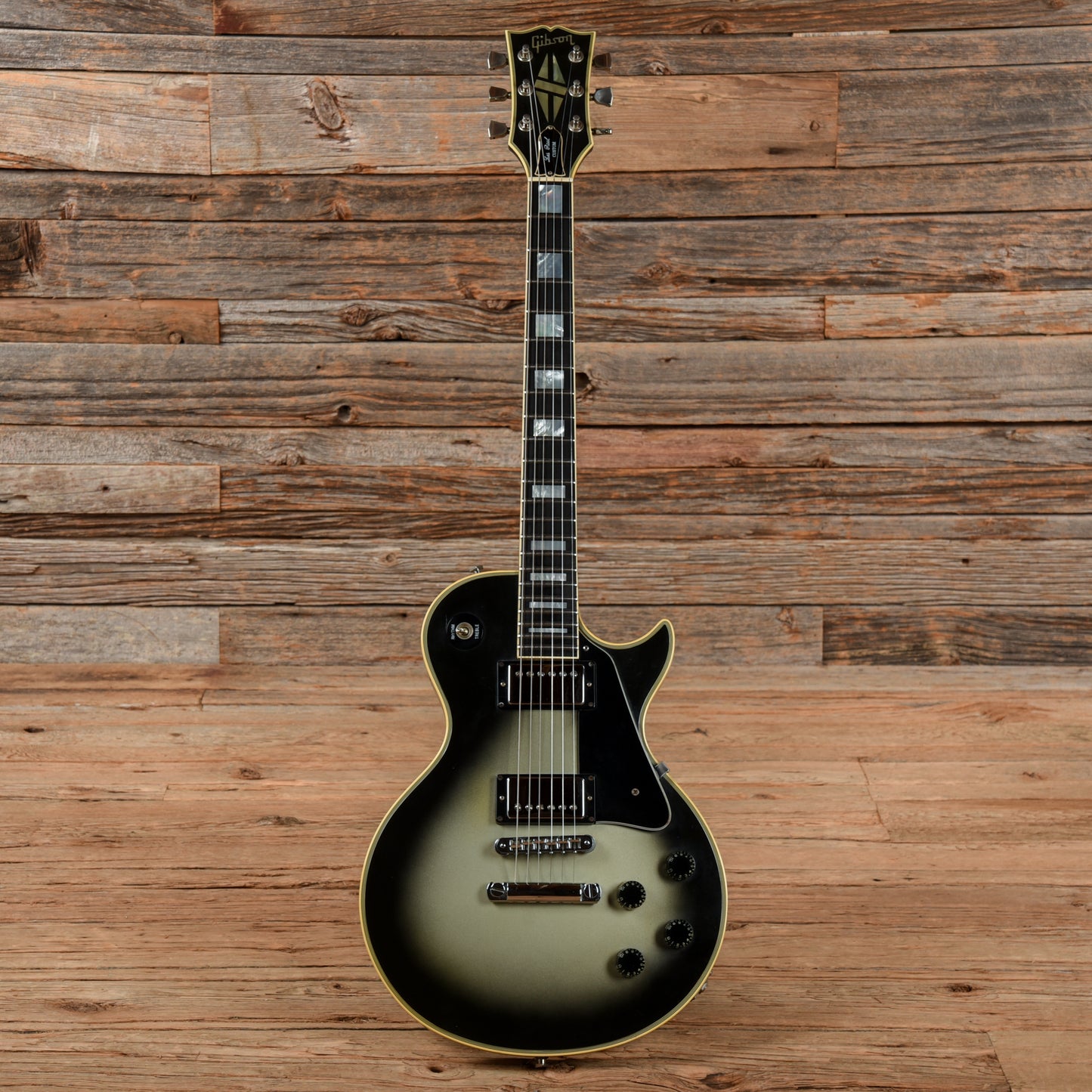 Gibson Les Paul Custom Silverburst 1981 Electric Guitars / Solid Body