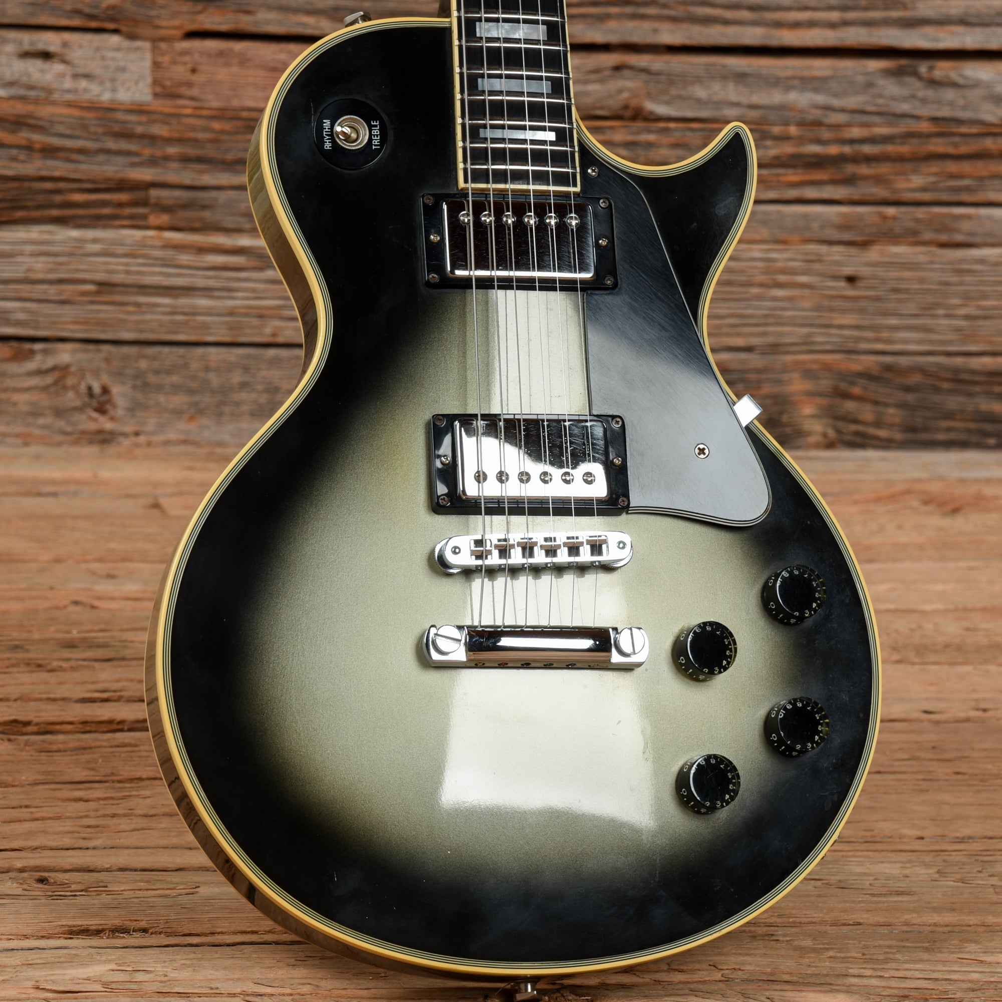 Gibson Les Paul Custom Silverburst 1981 Electric Guitars / Solid Body