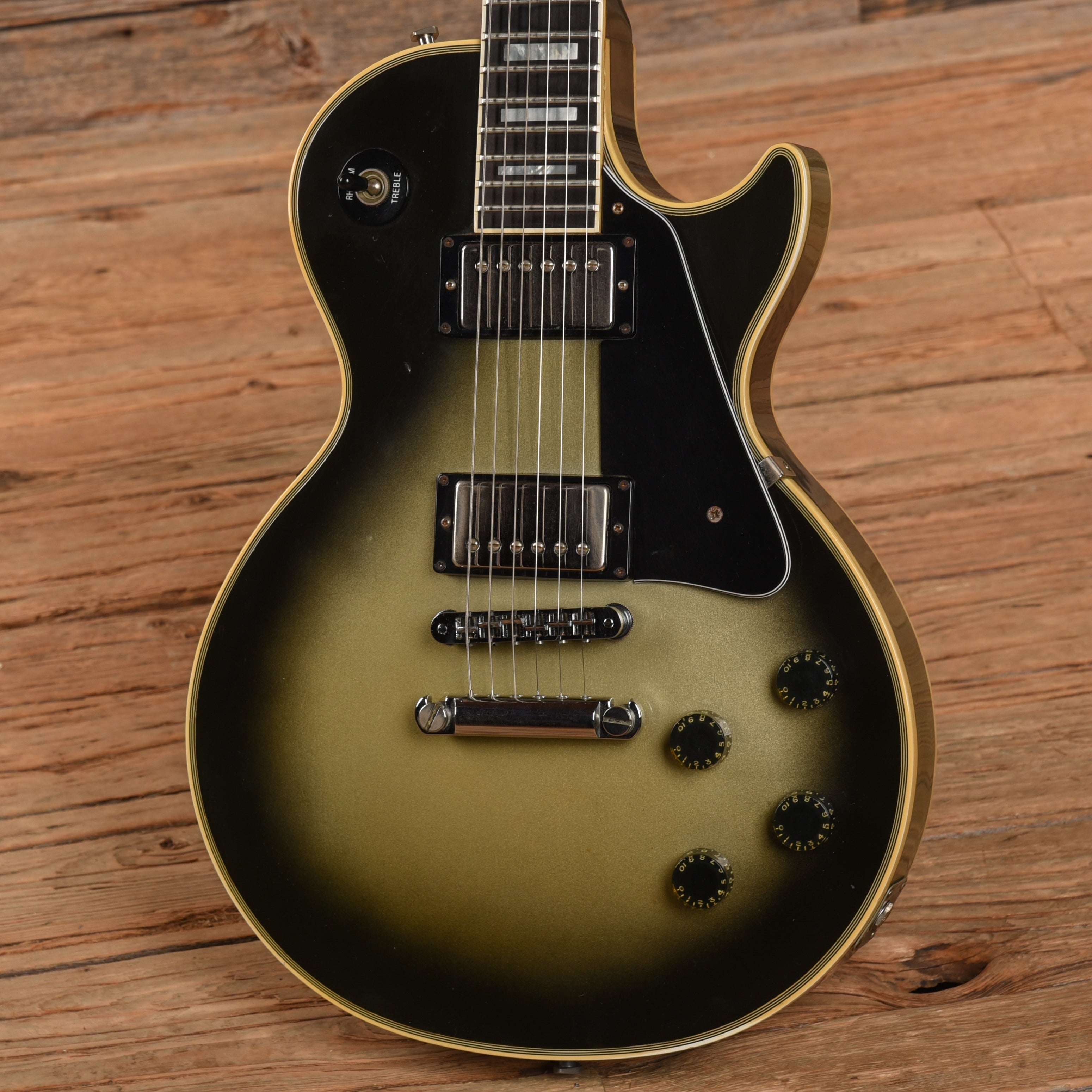 Gibson Les Paul Custom Silverburst 1983 Electric Guitars / Solid Body