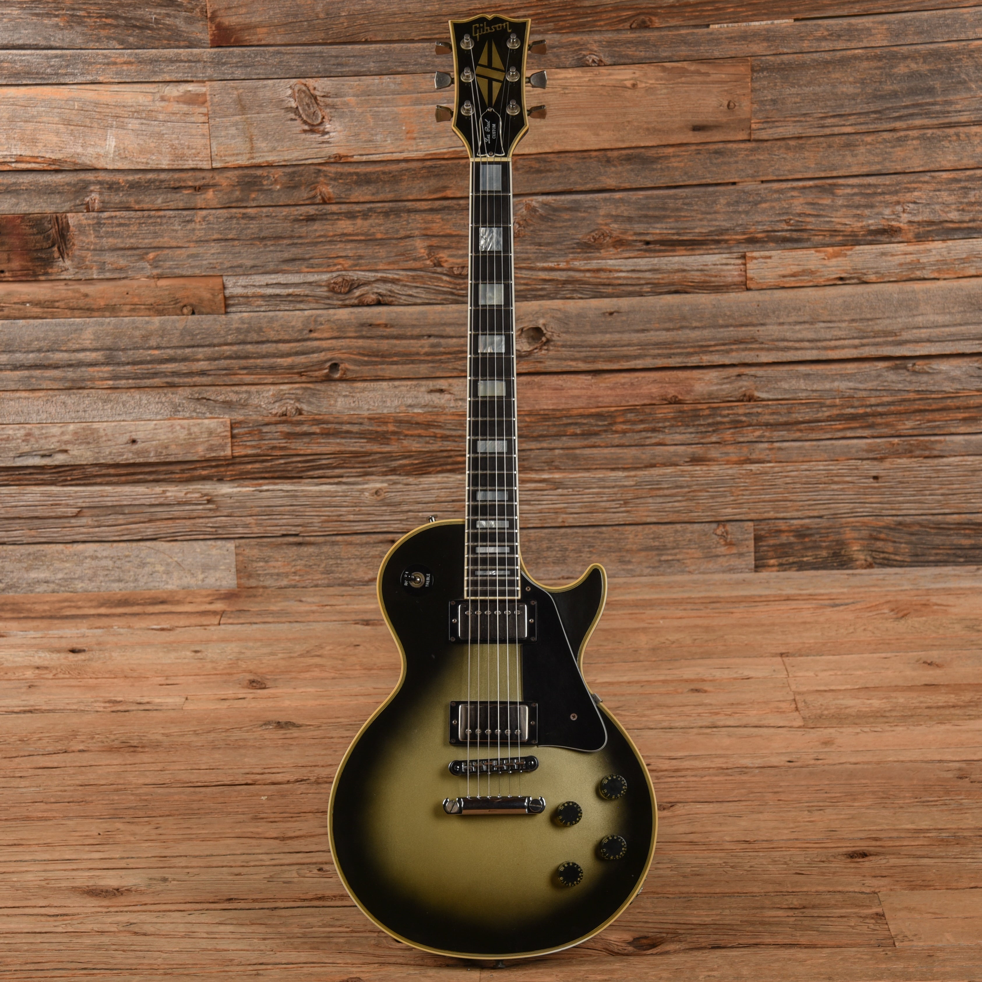 Gibson Les Paul Custom Silverburst 1983 Electric Guitars / Solid Body