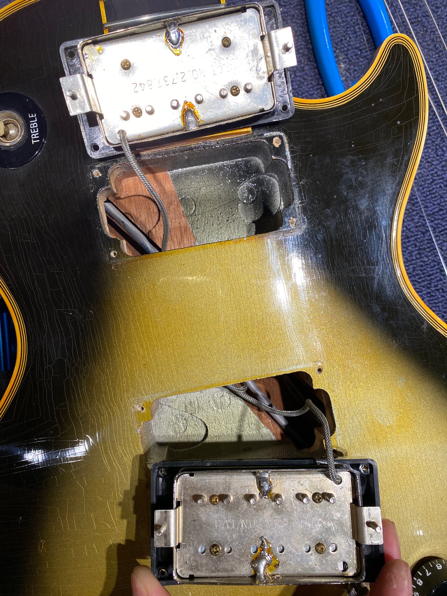 Gibson Les Paul Custom Silverburst 1984 Electric Guitars / Solid Body