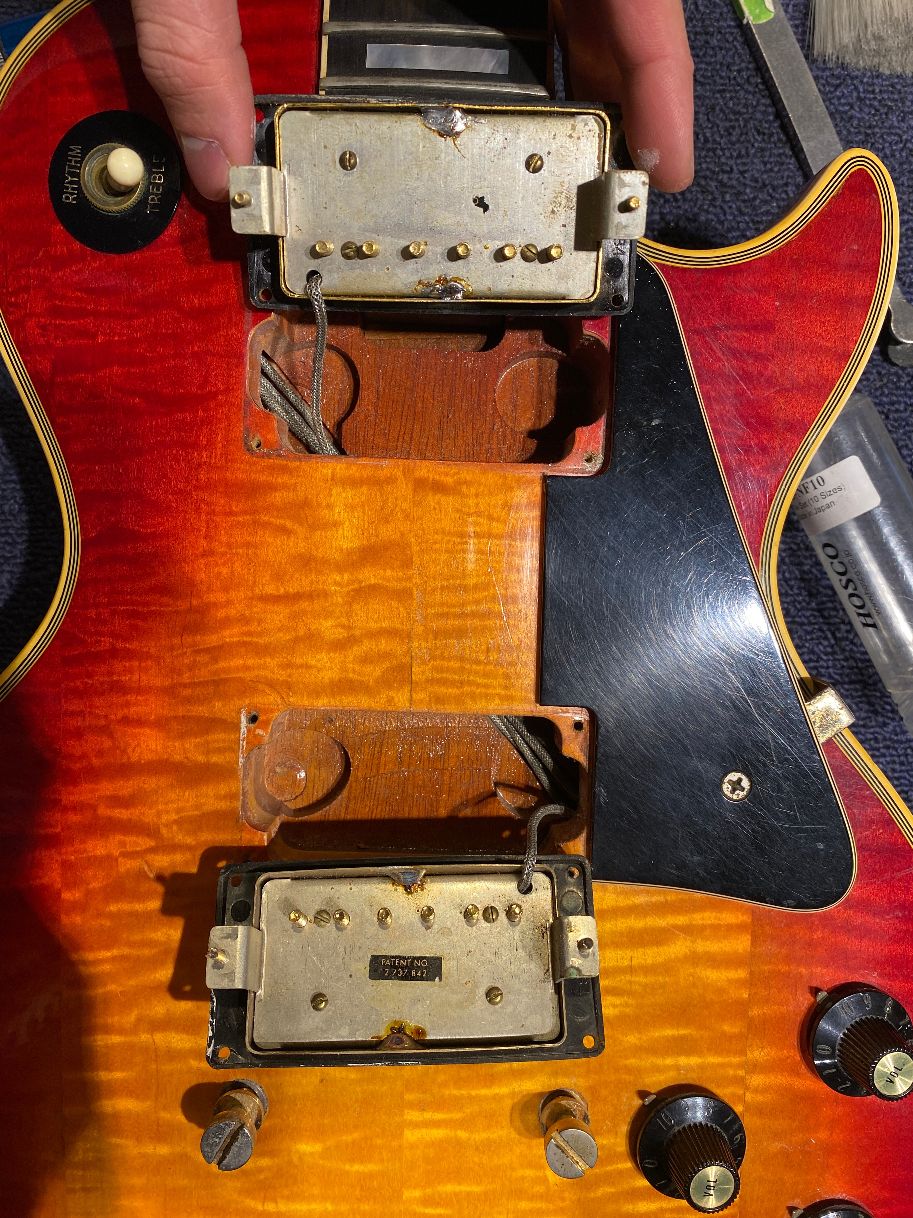Gibson Les Paul Custom Sunburst 1971 Electric Guitars / Solid Body