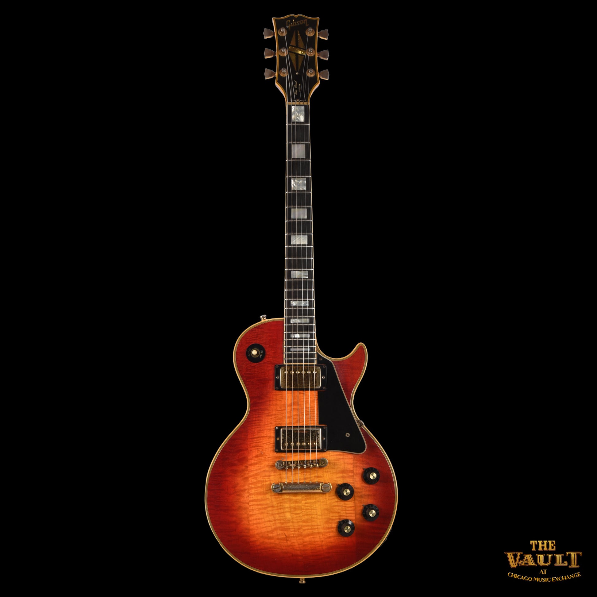 Gibson Les Paul Custom Sunburst 1971 Electric Guitars / Solid Body