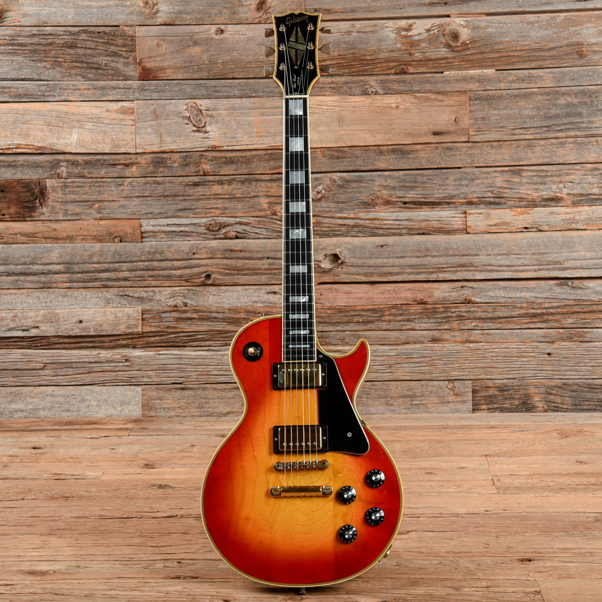 Gibson Les Paul Custom Sunburst 1972 Electric Guitars / Solid Body