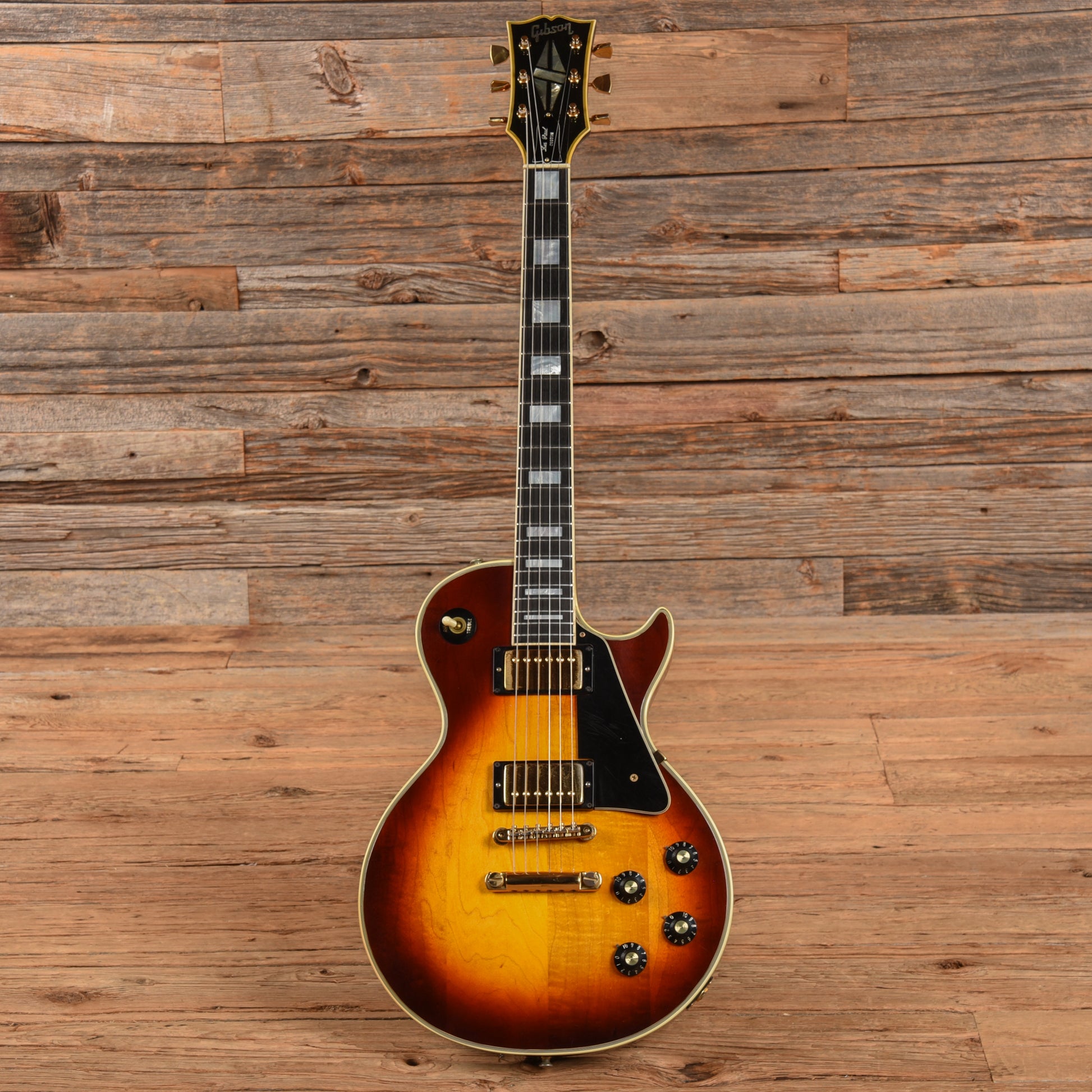 Gibson Les Paul Custom Sunburst 1973 Electric Guitars / Solid Body