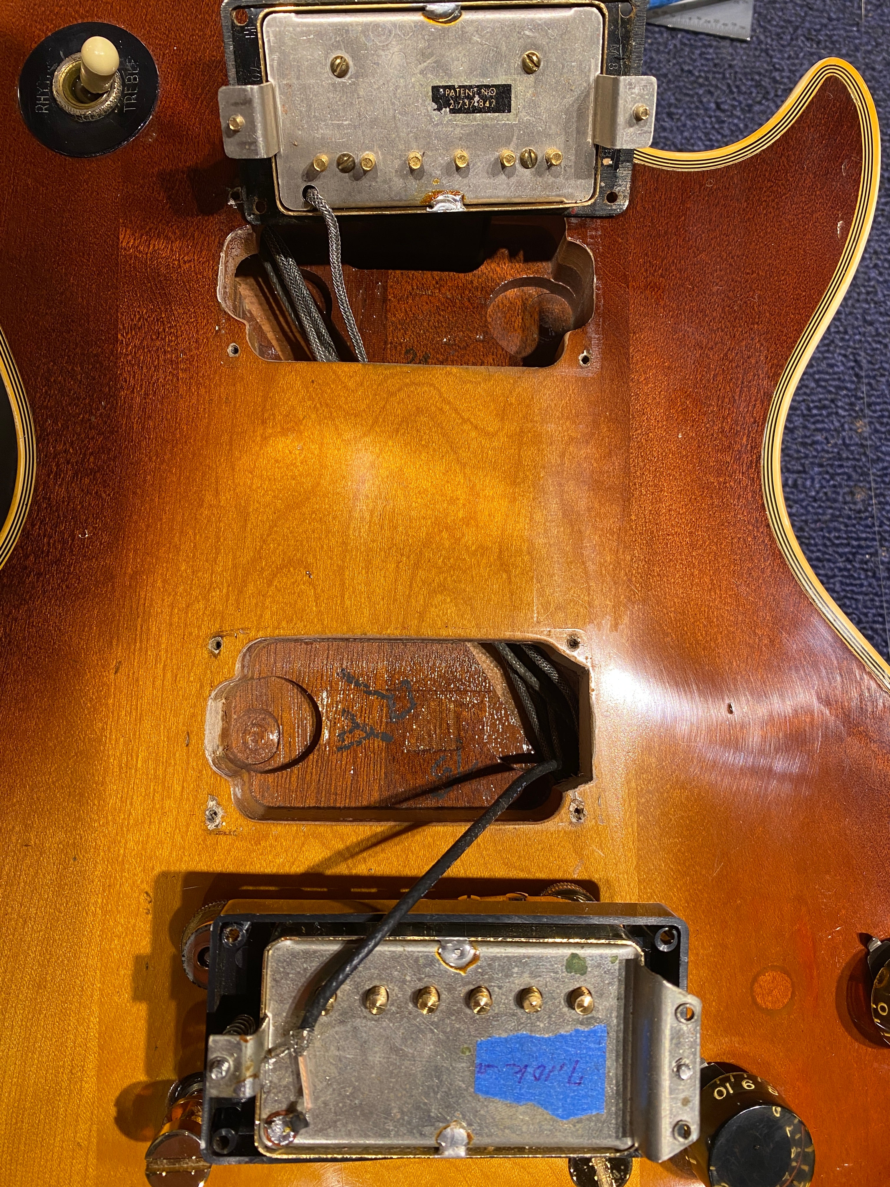 Gibson Les Paul Custom Sunburst 1973 Electric Guitars / Solid Body
