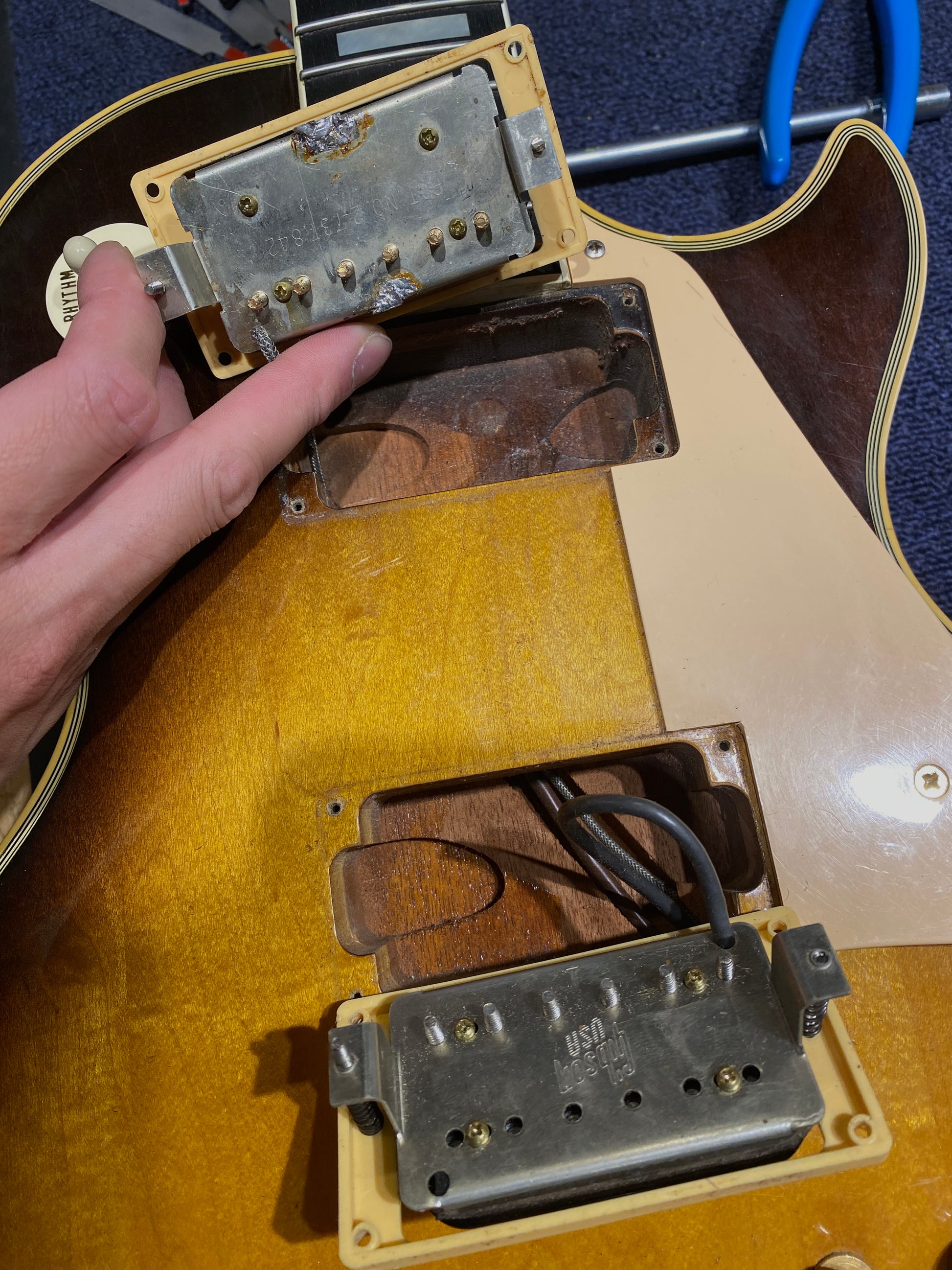 Gibson Les Paul Custom Sunburst 1976 Electric Guitars / Solid Body